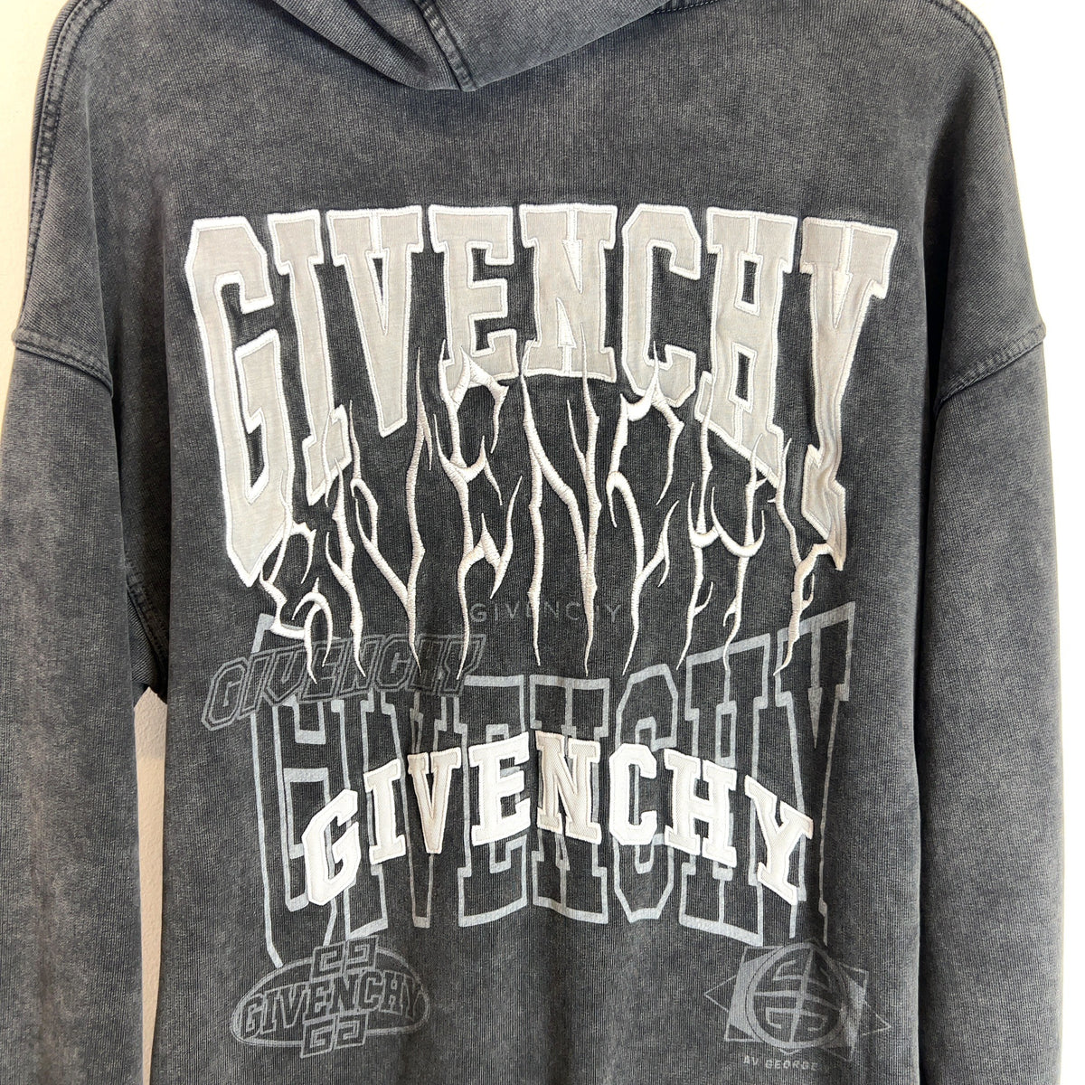 Givenchy Multi Metal Logo Hoodie