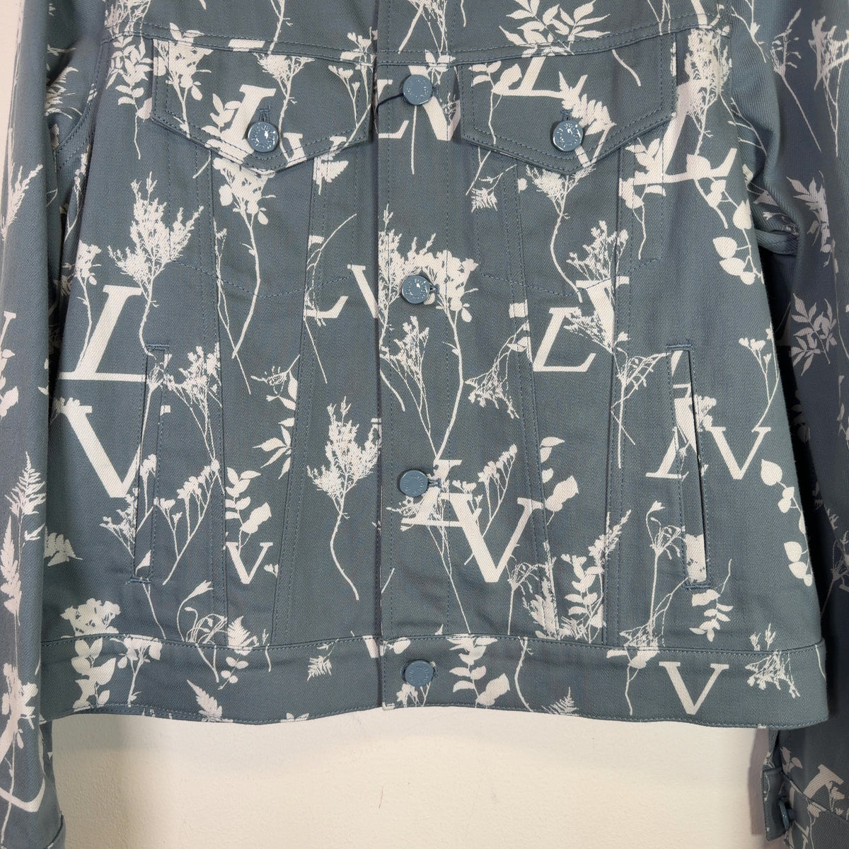 Louis Vuitton DNA Leaf Denim Jacket