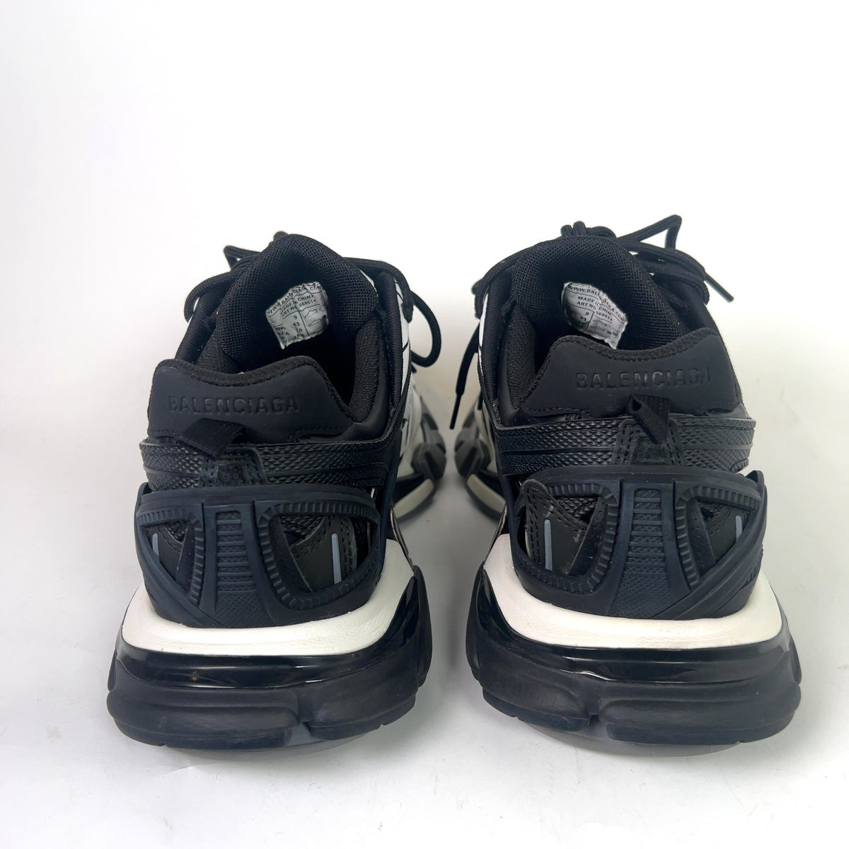 Balenciaga Black/White Track 2 Sneakers