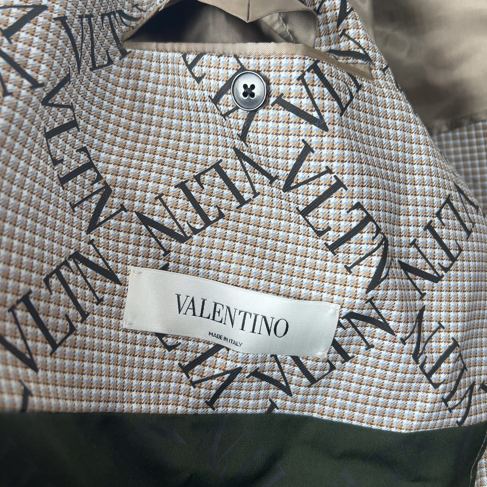 Valentino Wool VLTN Monogram Blazer