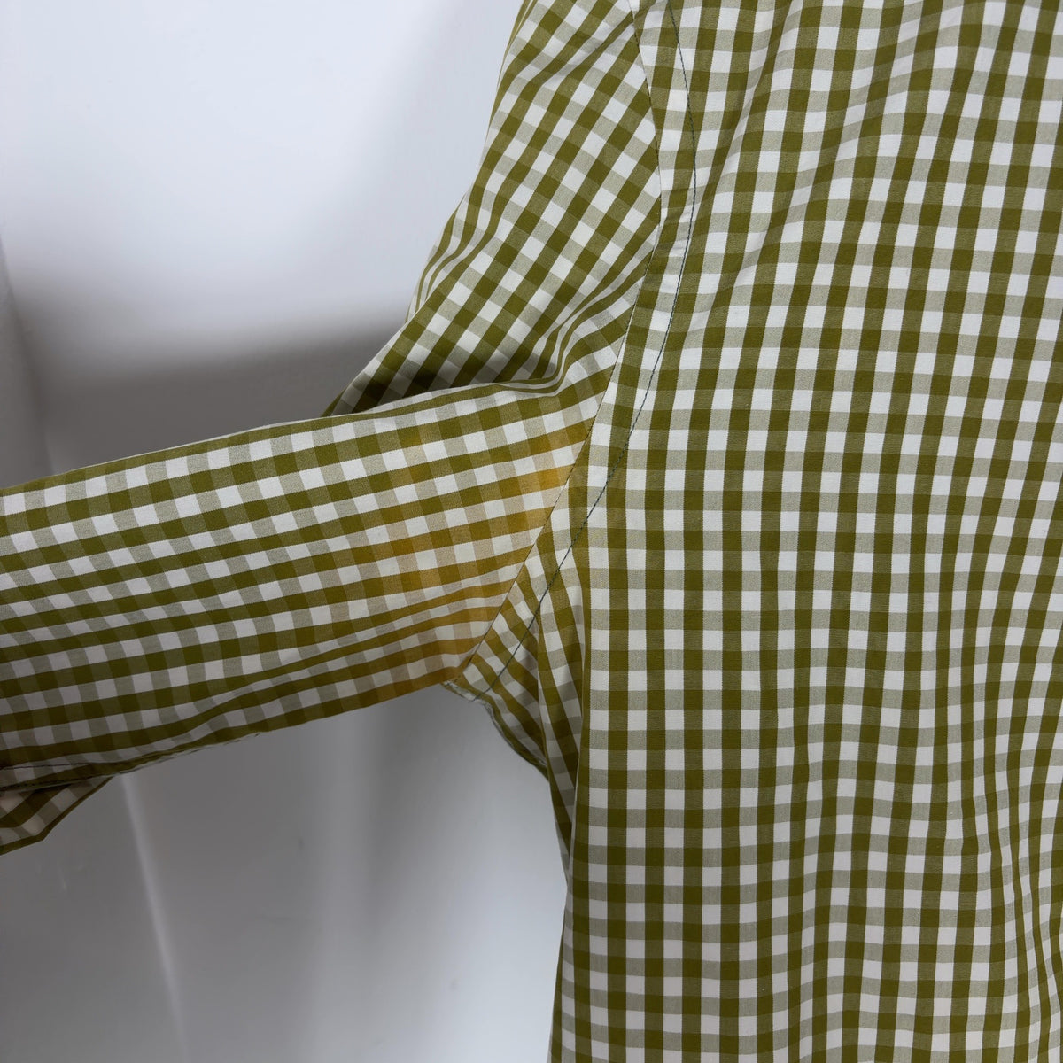 Burberry Plaid Button-Up Shirt