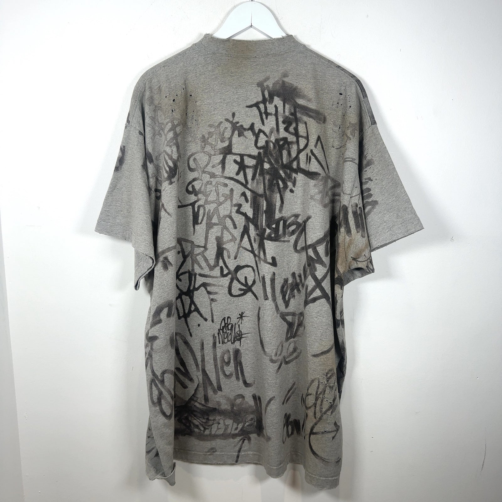 Balenciaga SS23 Graffiti Skater Graphic T-Shirt
