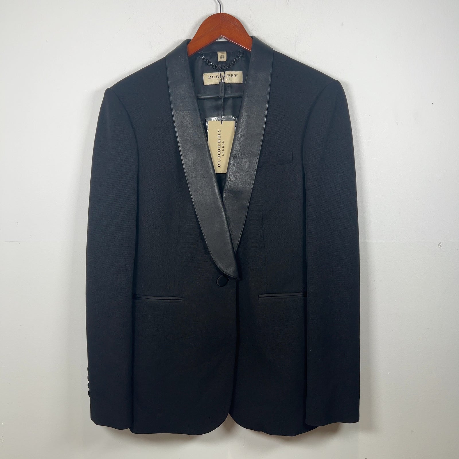 Burberry Leather Blazer