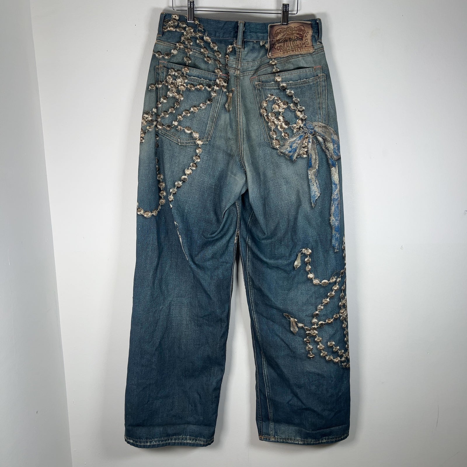 Acne Studios 1981 ‘Mid Blue’ Trompe L’oeil Jeans