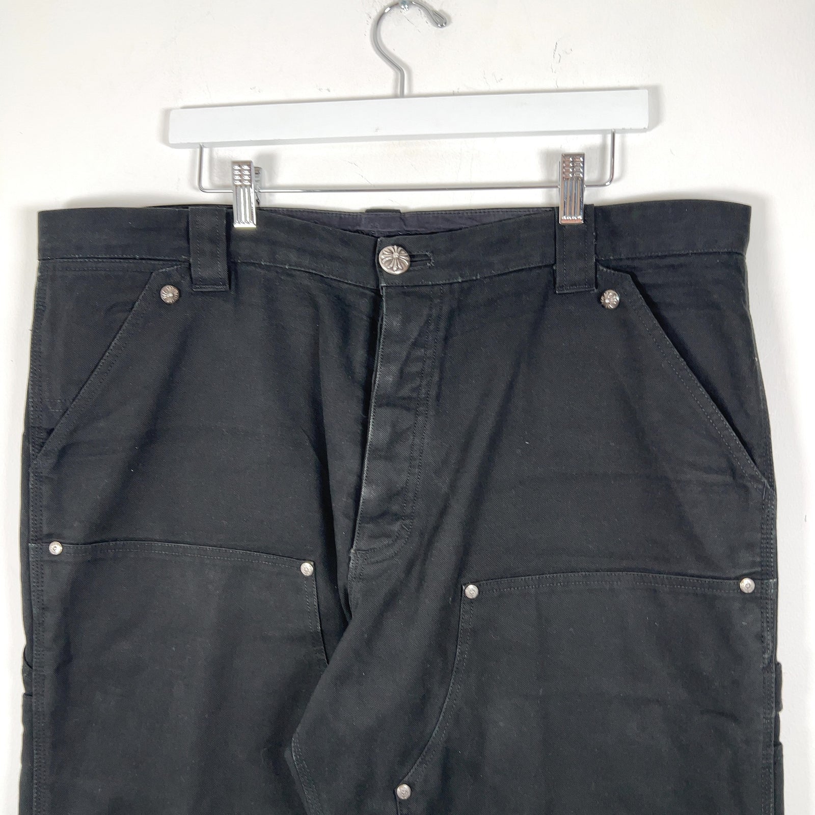 Chrome Hearts Canvas Carpenter Double Knee Pants
