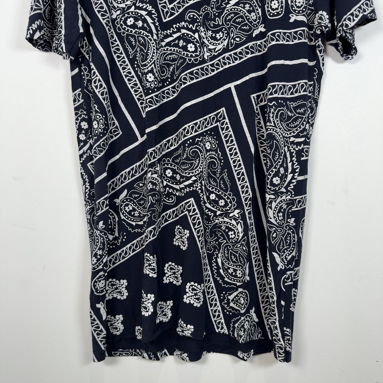 Rhude All Over Bandana Print T-Shirt