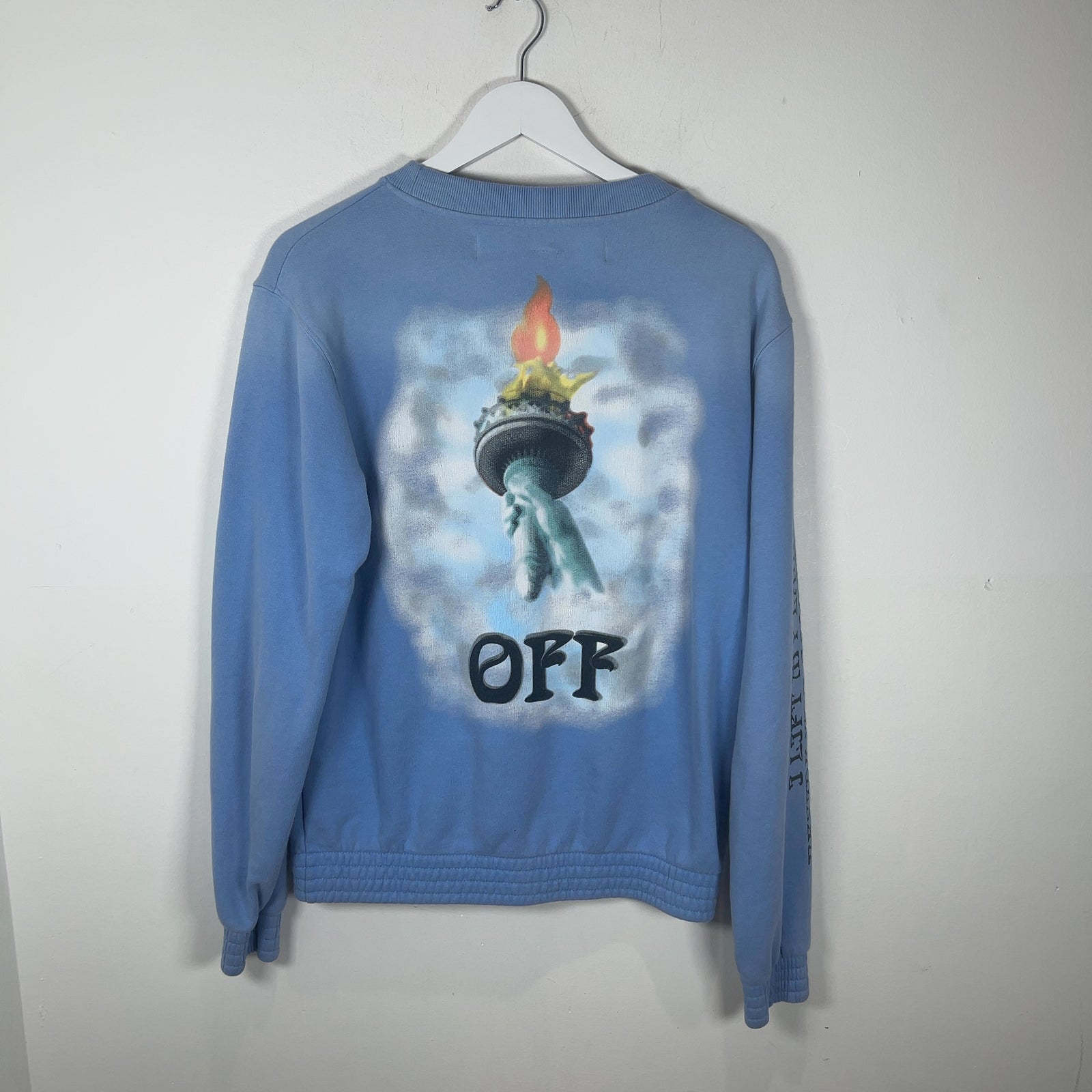 Off-White 'Statue Of Liberty' Graphic Crewneck