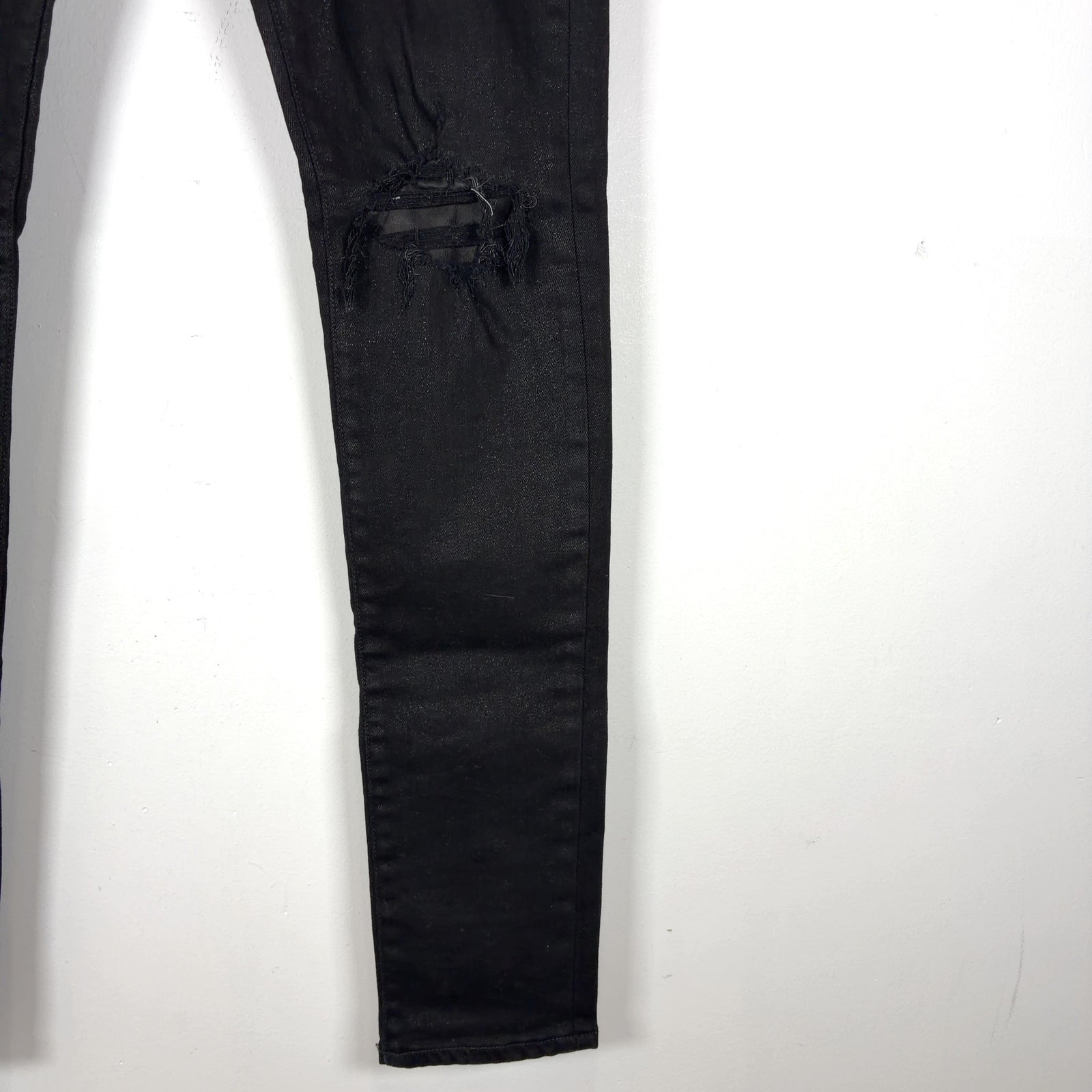 Amiri Thigh Logo Black/Black Jeans