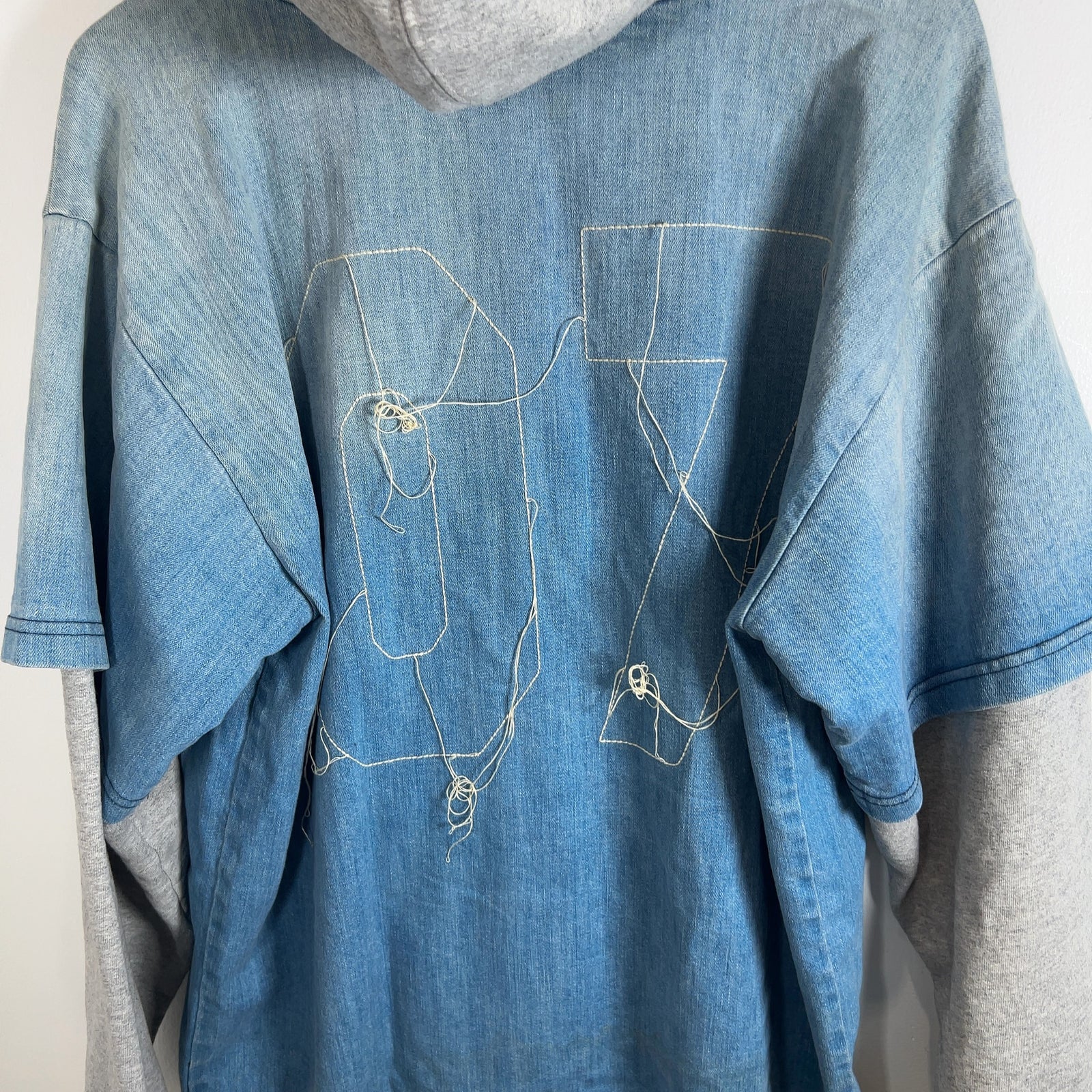Satoshi Nakamoto Knapp Ranch Jean Hybrid Baseball Hoodie Jacket