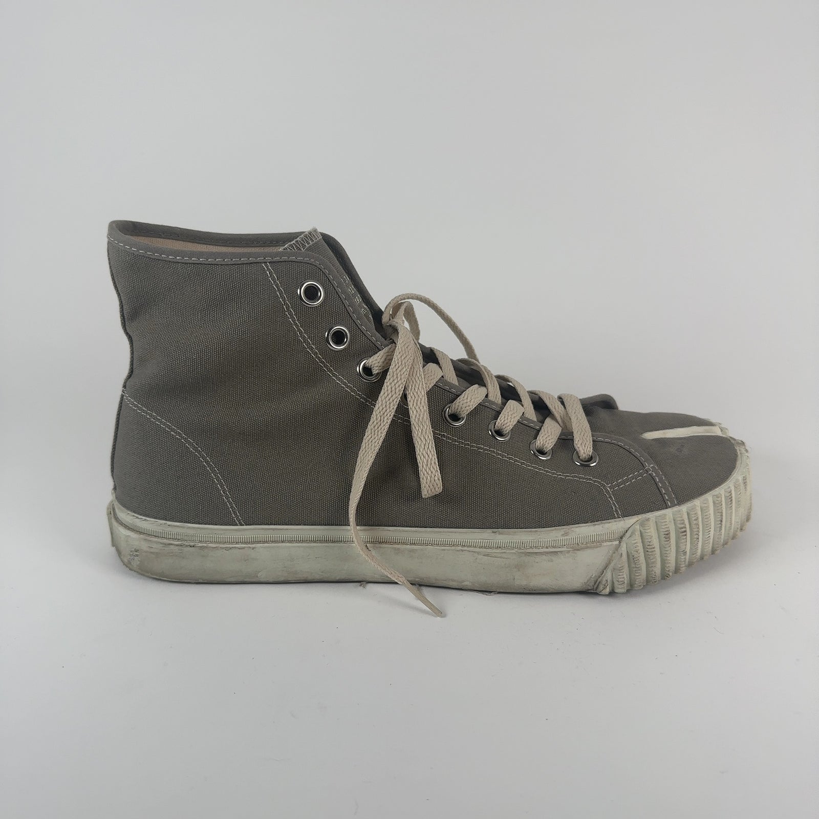 Maison Margiela Tabi Canvas Hightop Sneakers