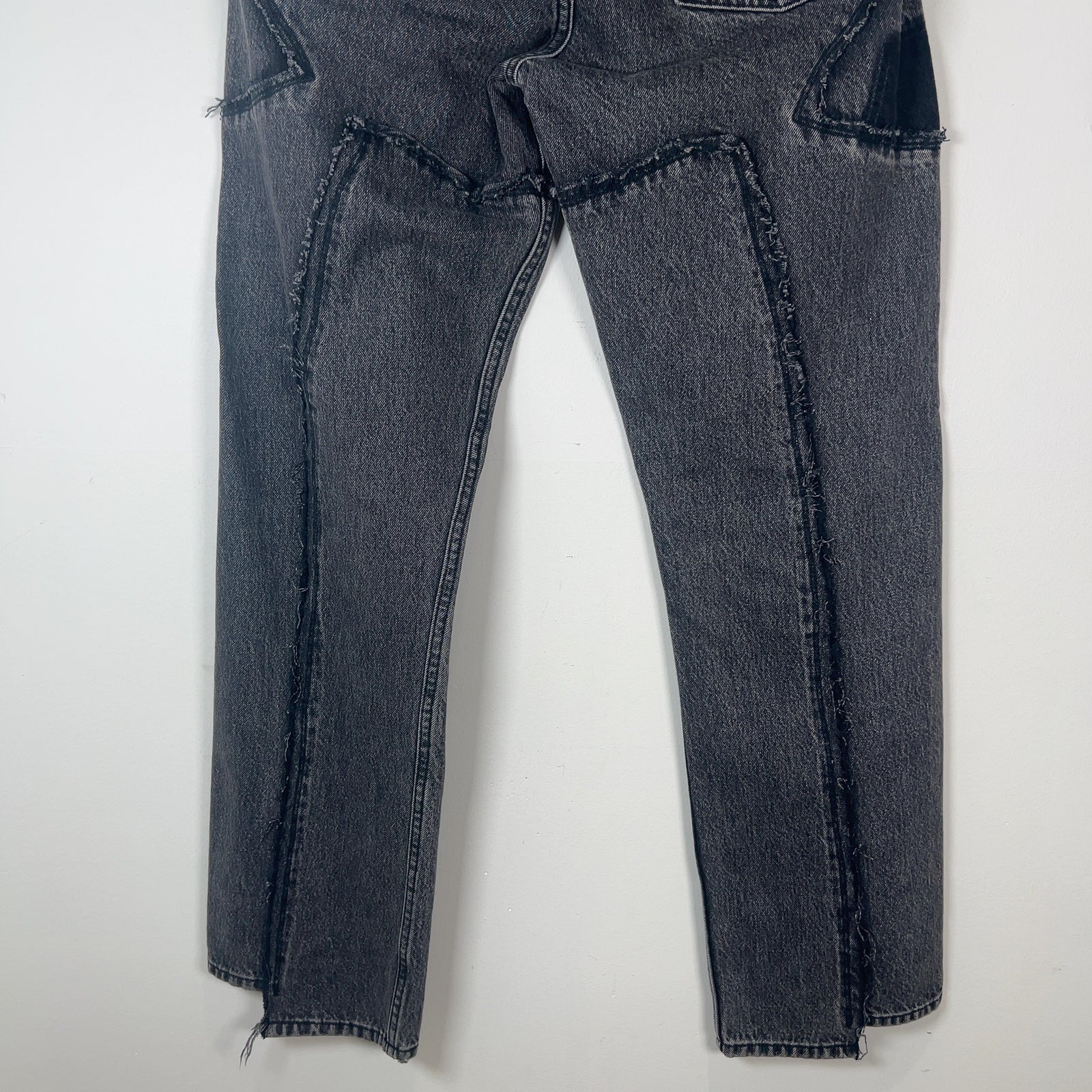 Vetements x Levis Reconstructed Straight Fit Denim Jeans