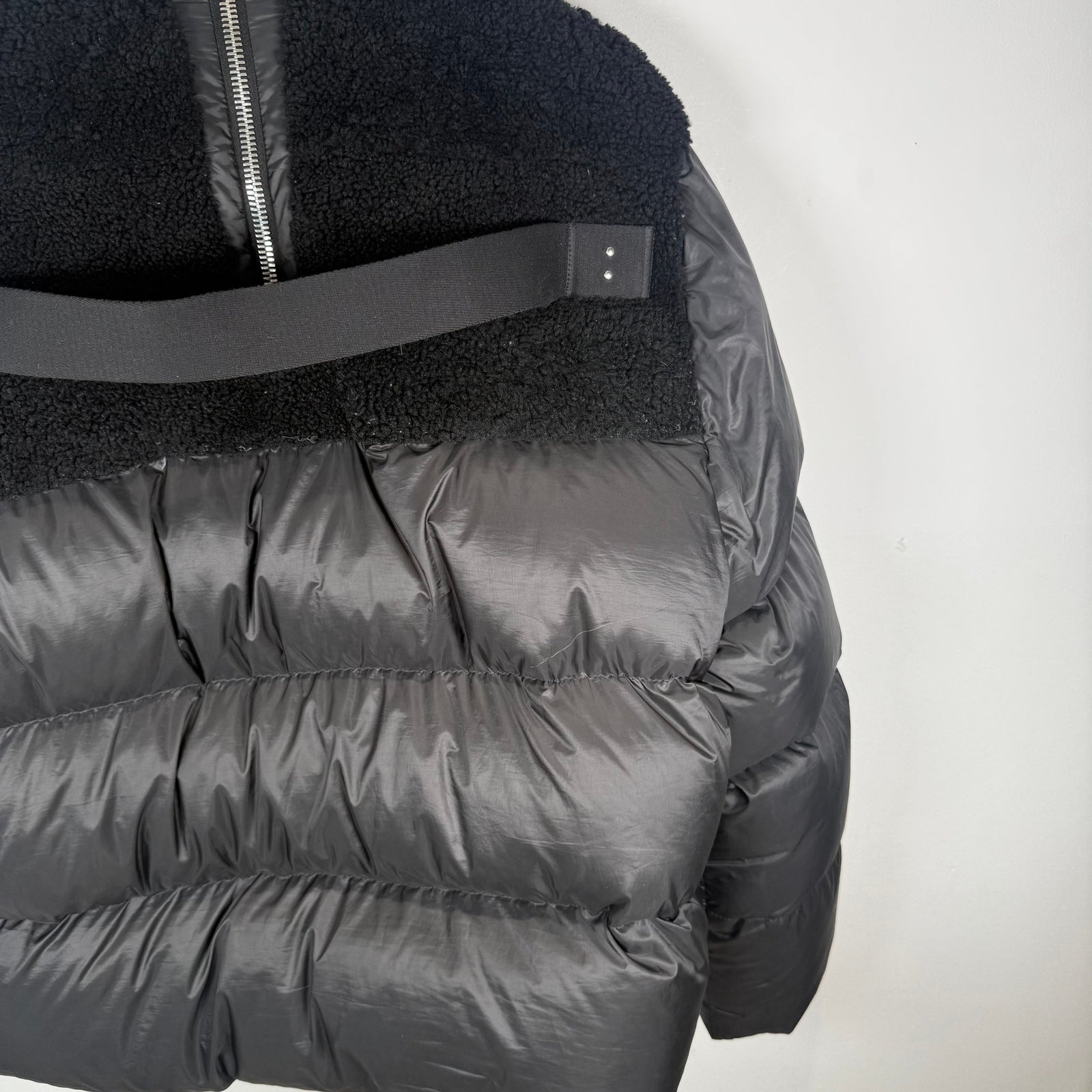 Rick Owens x Moncler FW23 Cyclopic 1/4 Shearling Down Jacket