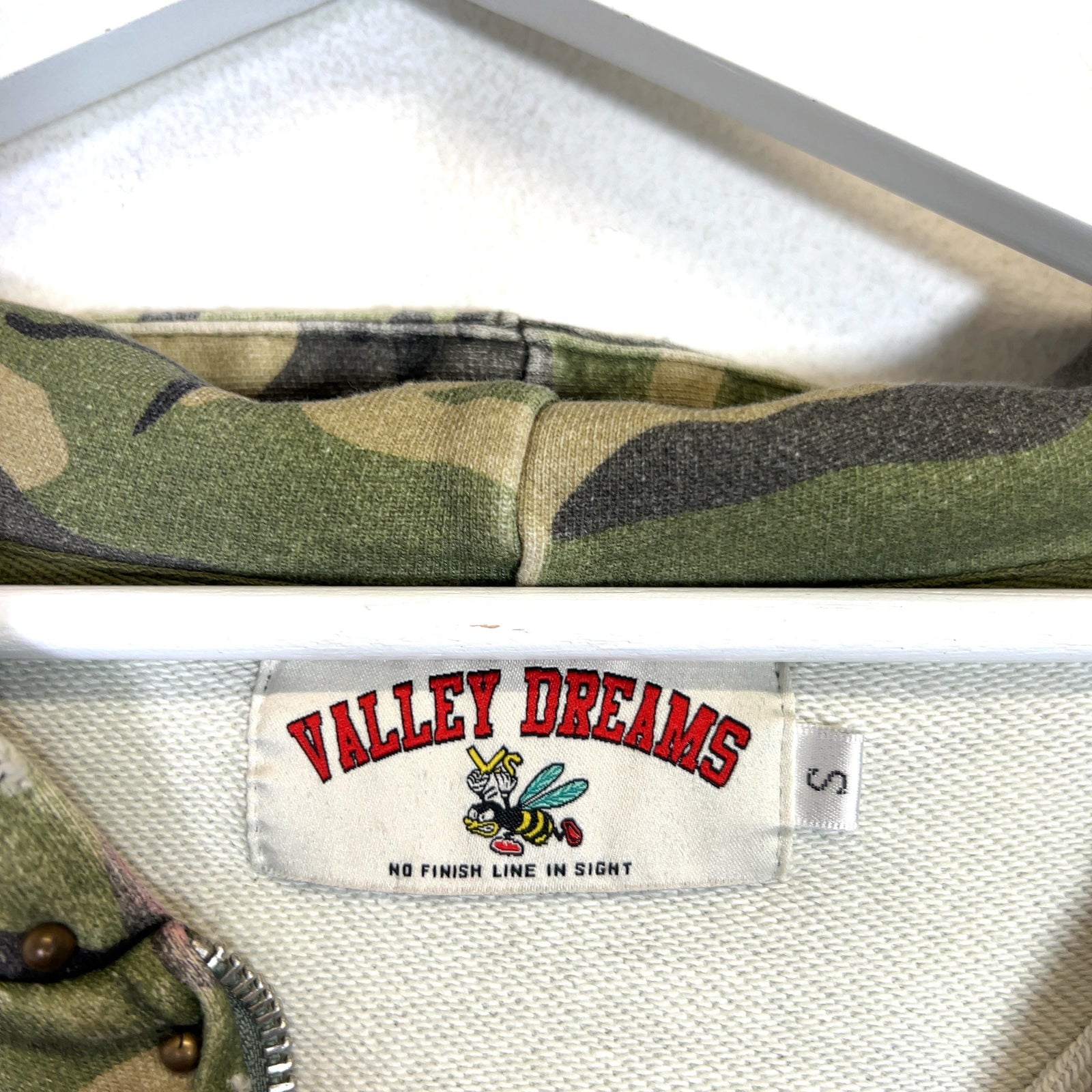 Vale Camo Forever Terrain Zip-Up Hoodie
