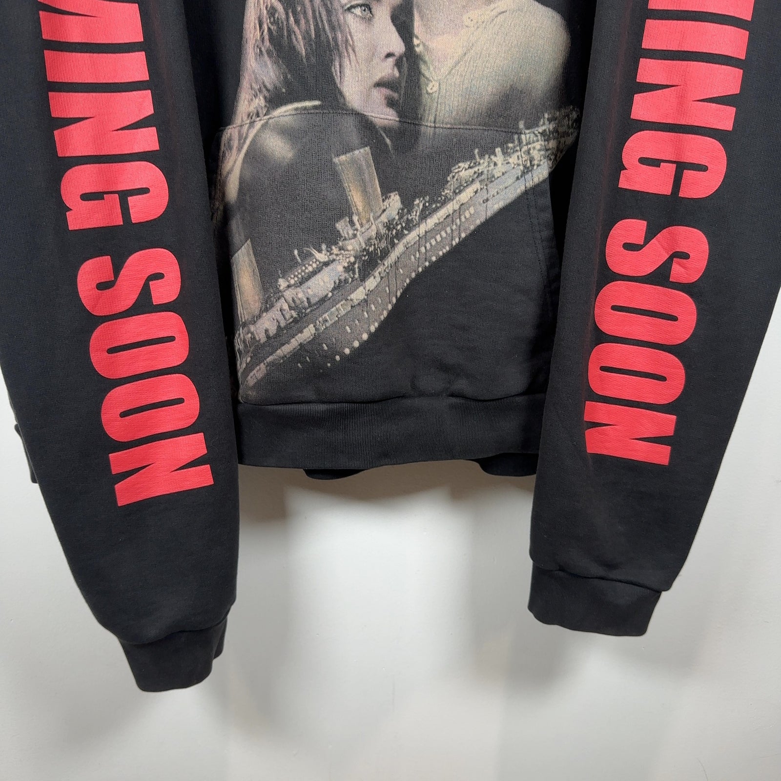Vetements SS16 Titanic Coming Soon Hoodie