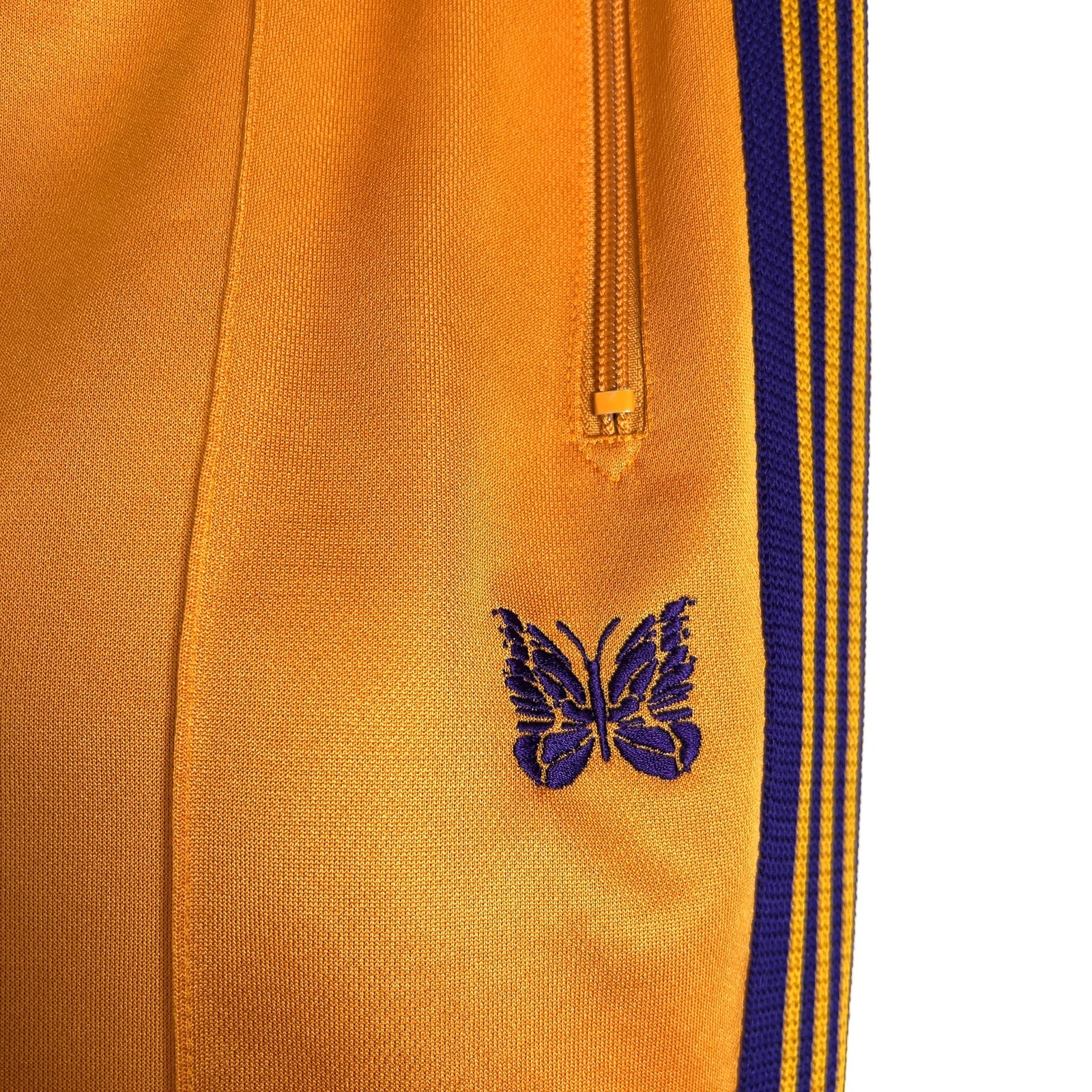 Needles Yellow/Purple Striped Track Pants