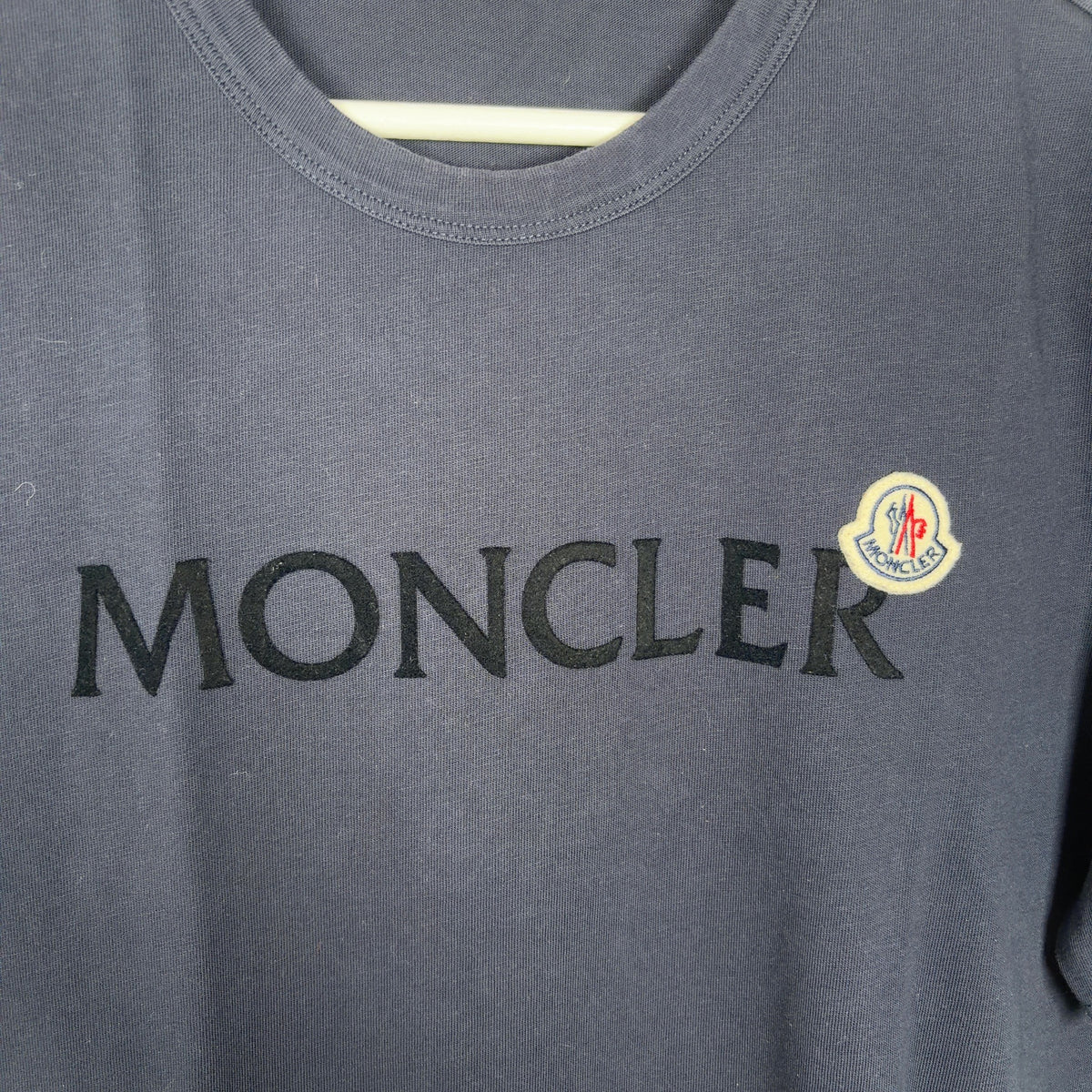 Moncler Logo Patch Graphic T-Shirt