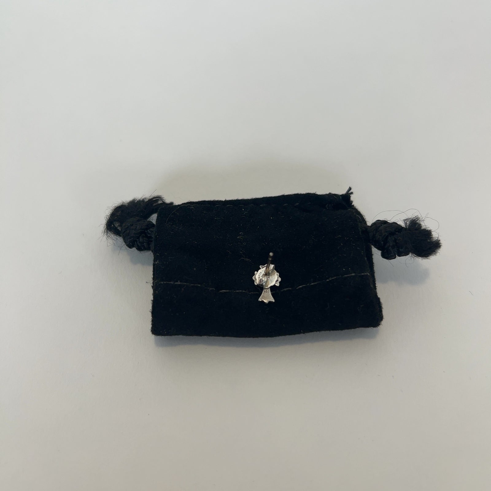Chrome Hearts Small Cross Stud Earrings