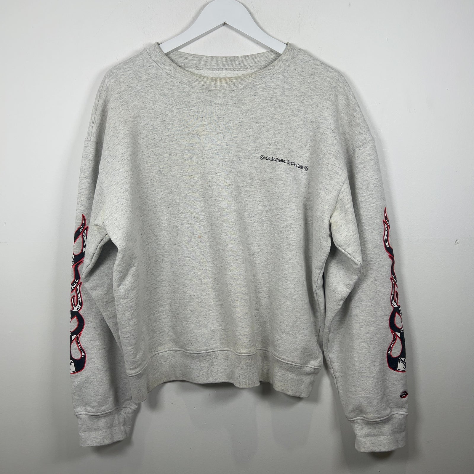 Chrome Hearts Matty Boy Flame Crewneck