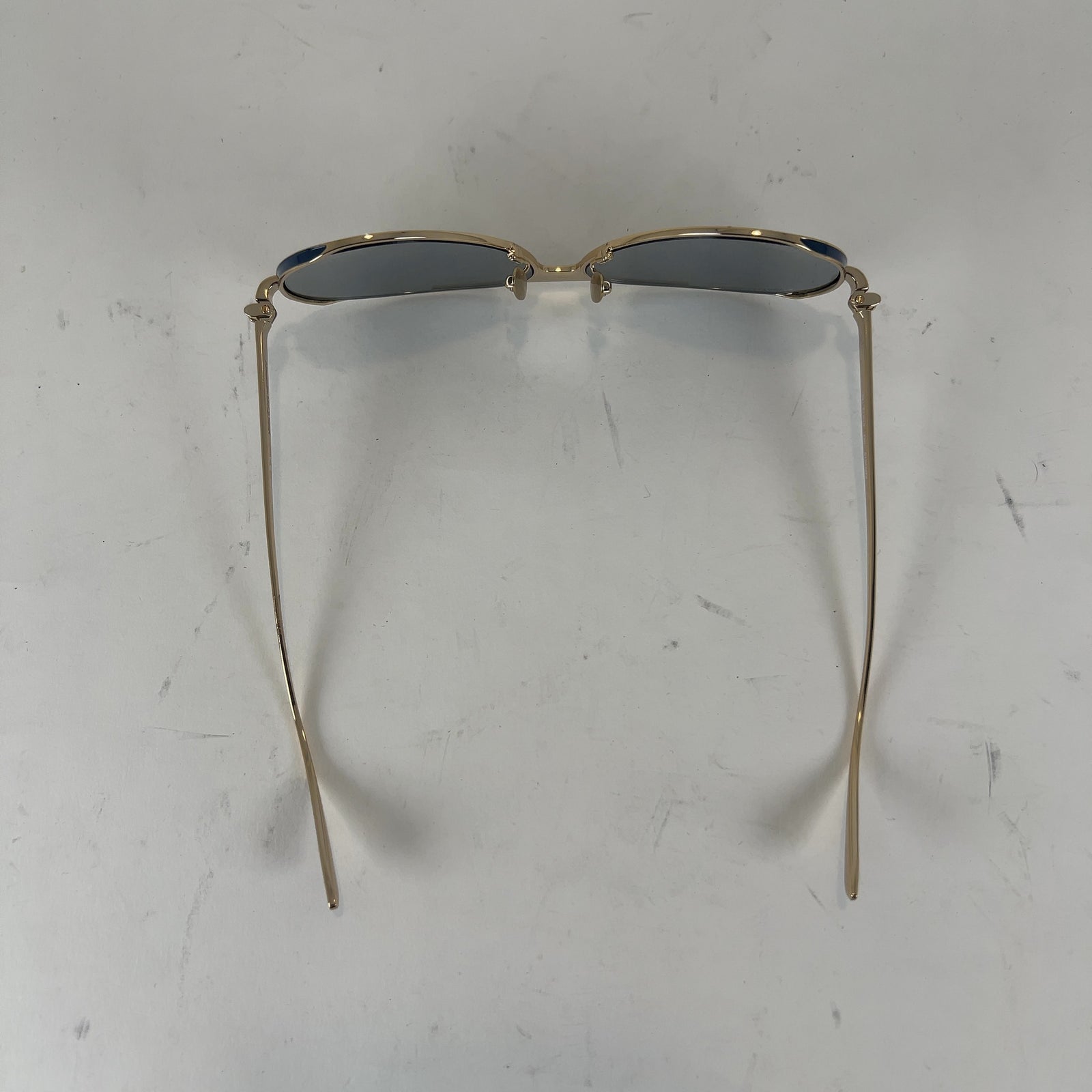 Alexander McQueen Enamel Aviator Sunglasses