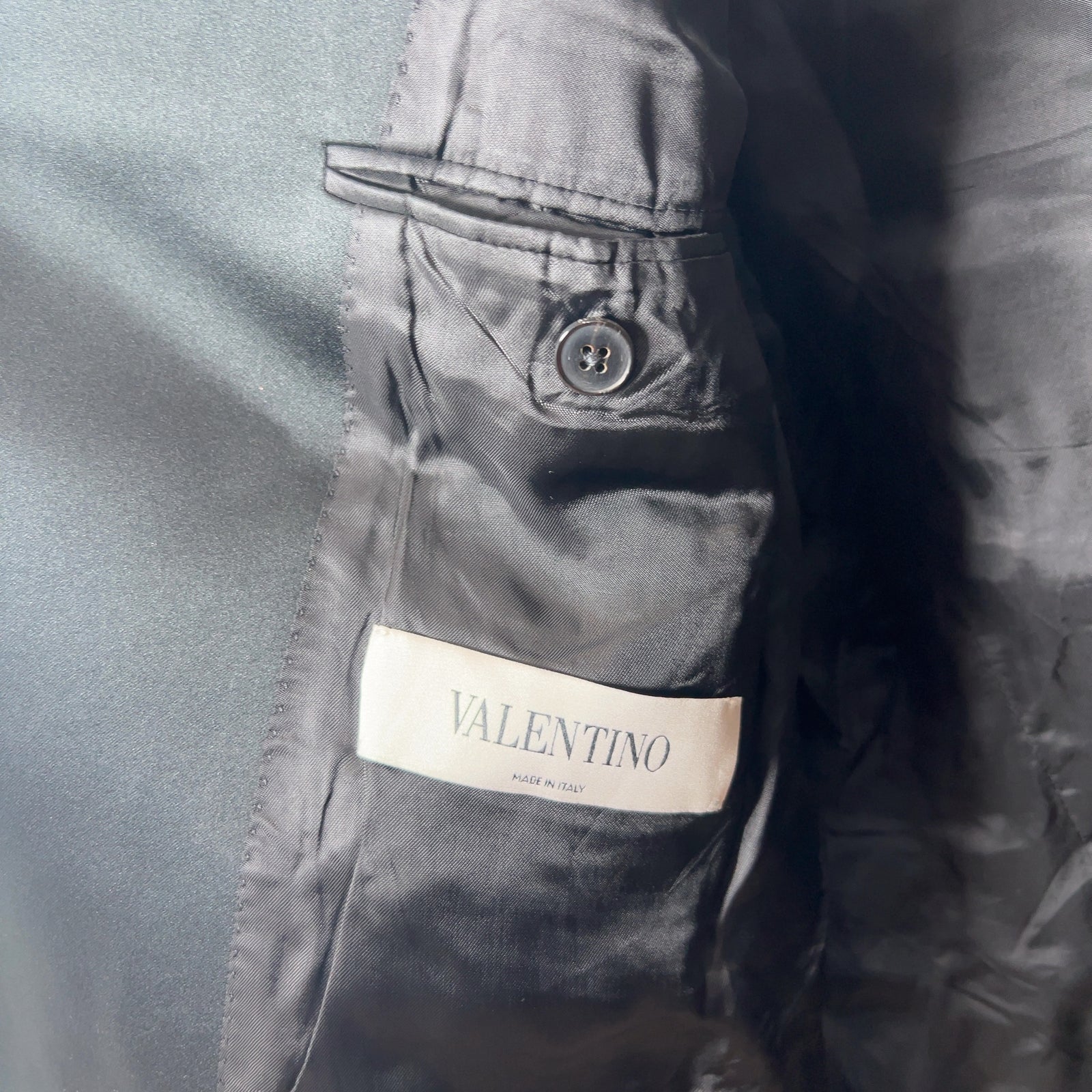 Valentino Black Wool Blazer