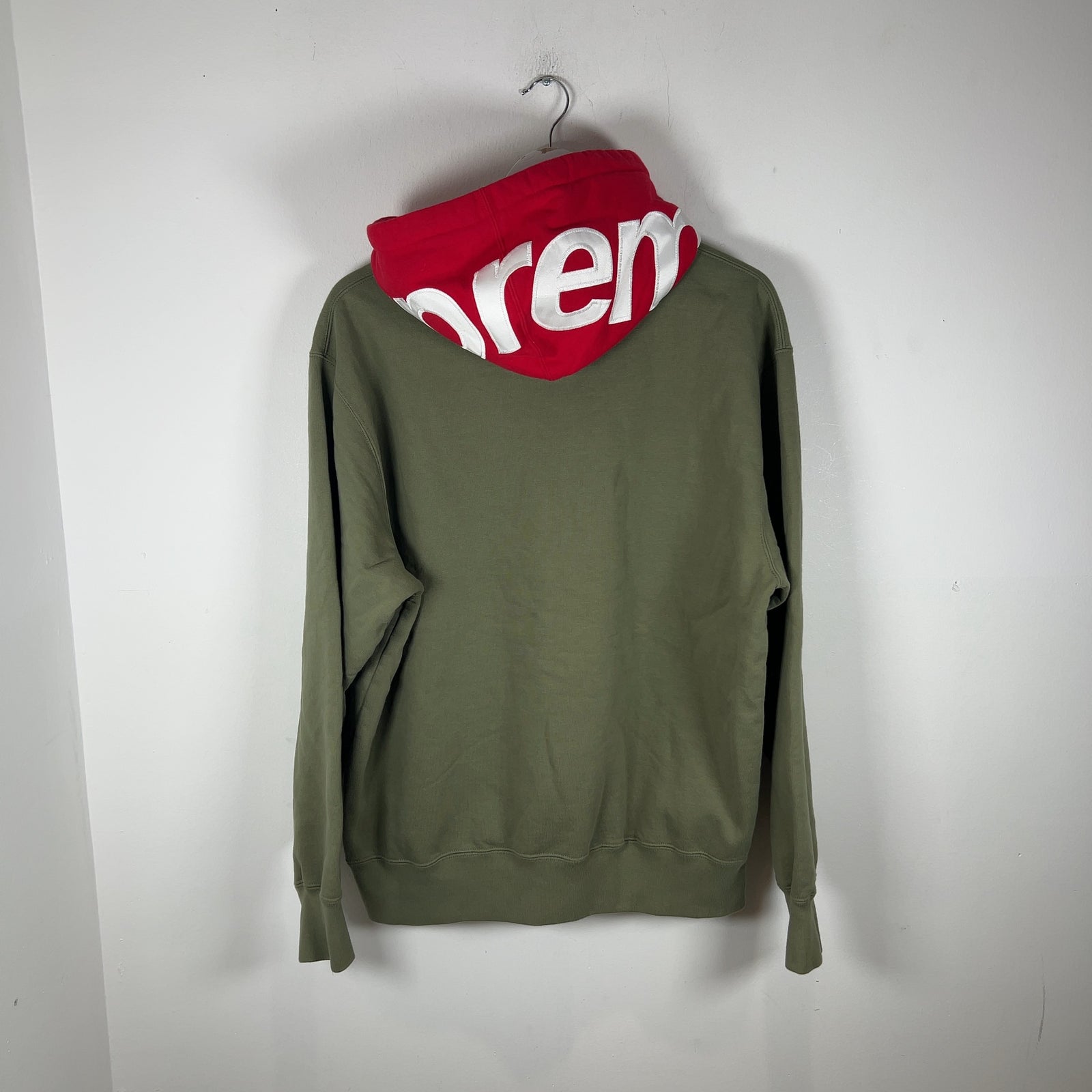 Supreme Logo Hood Hoodie