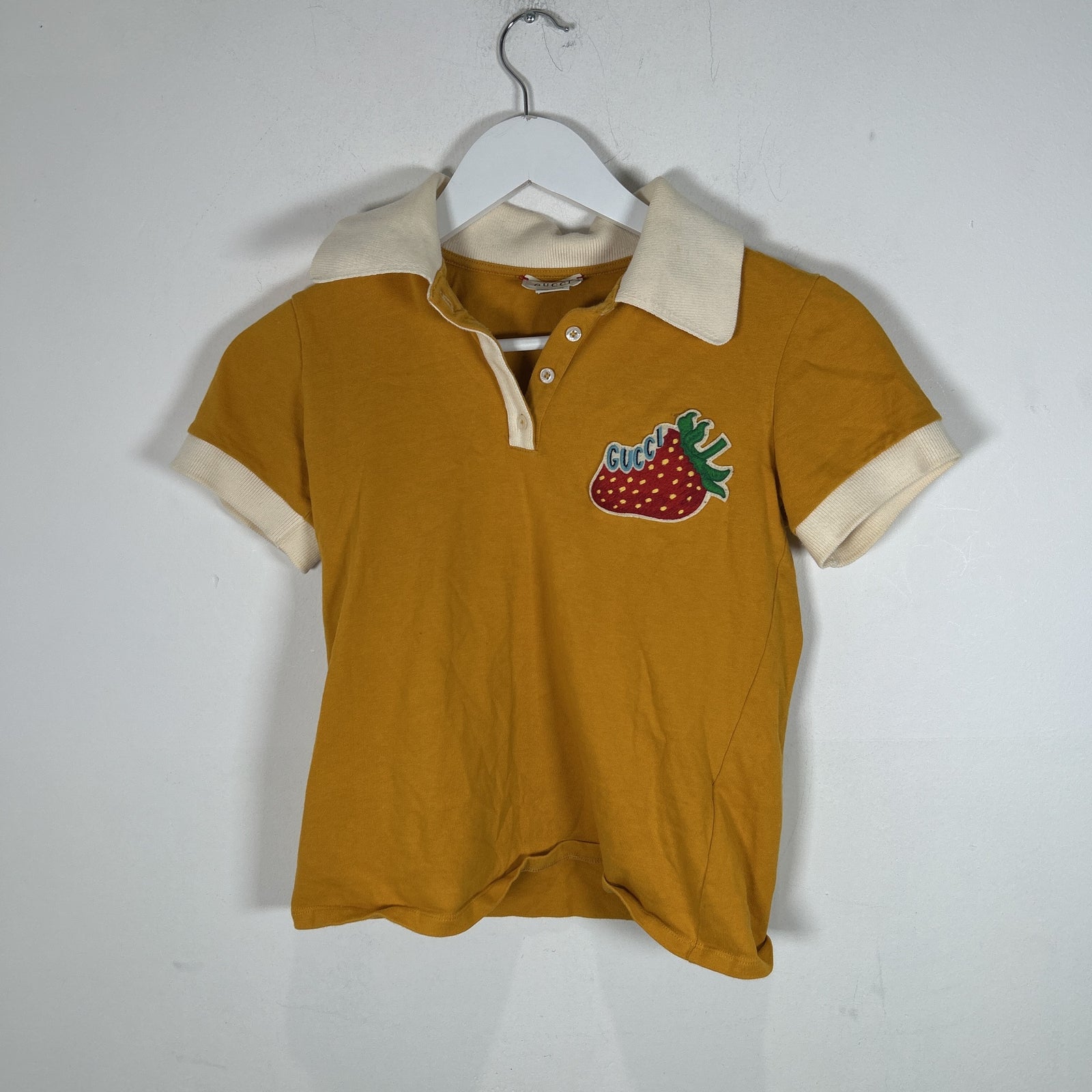 Gucci Strawberry Baby Polo Size XS