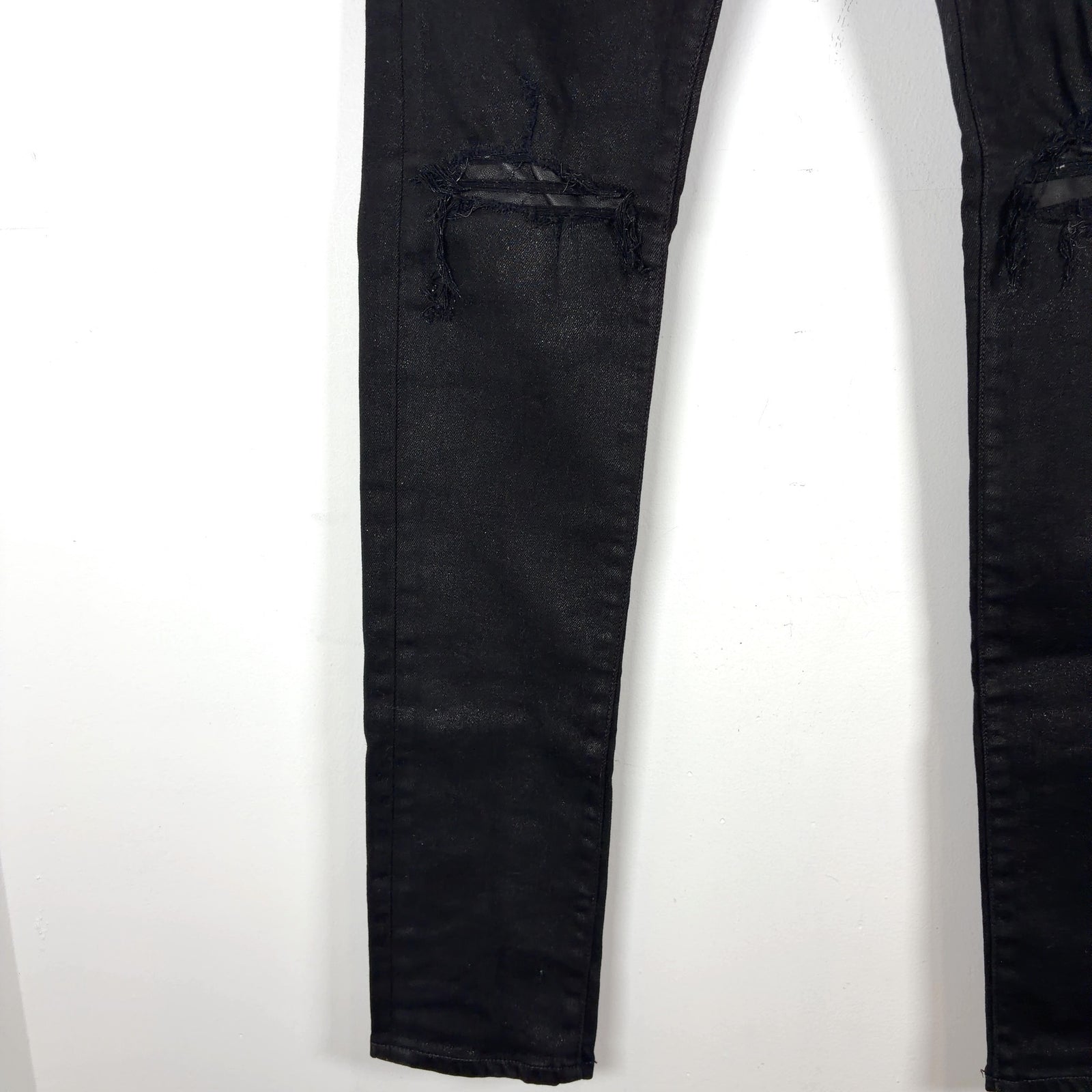 Amiri Thigh Logo Black/Black Jeans
