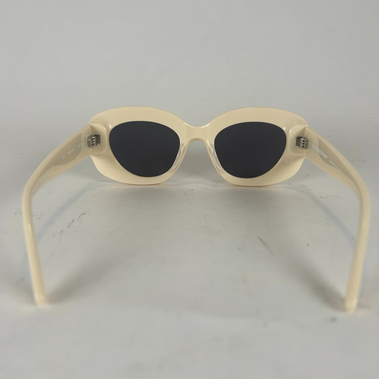 Bonnie Clyde Oval Shaped Acetate Sunglasses