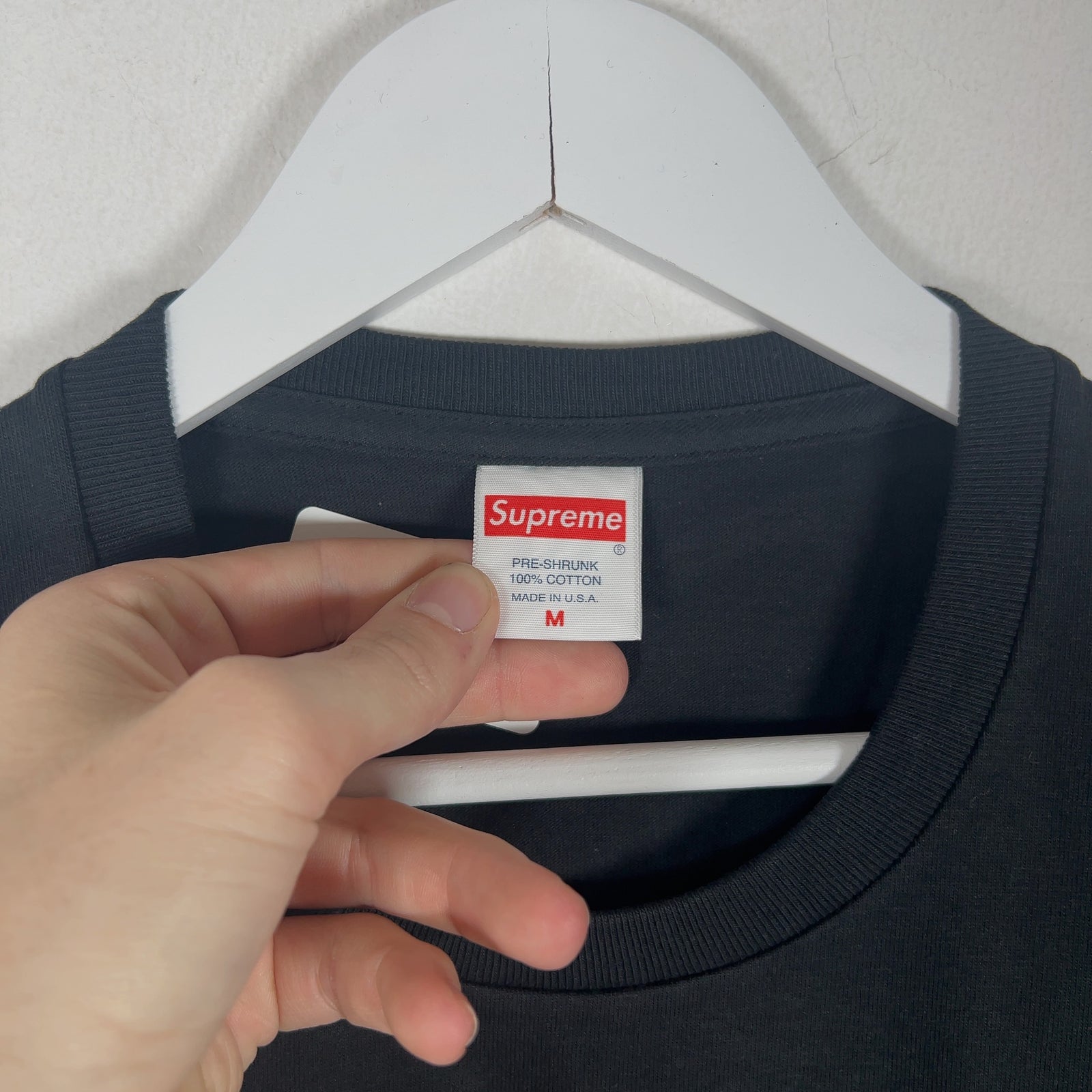 Supreme x Anithero Spell Out Logo Dog Graphic T-Shirt