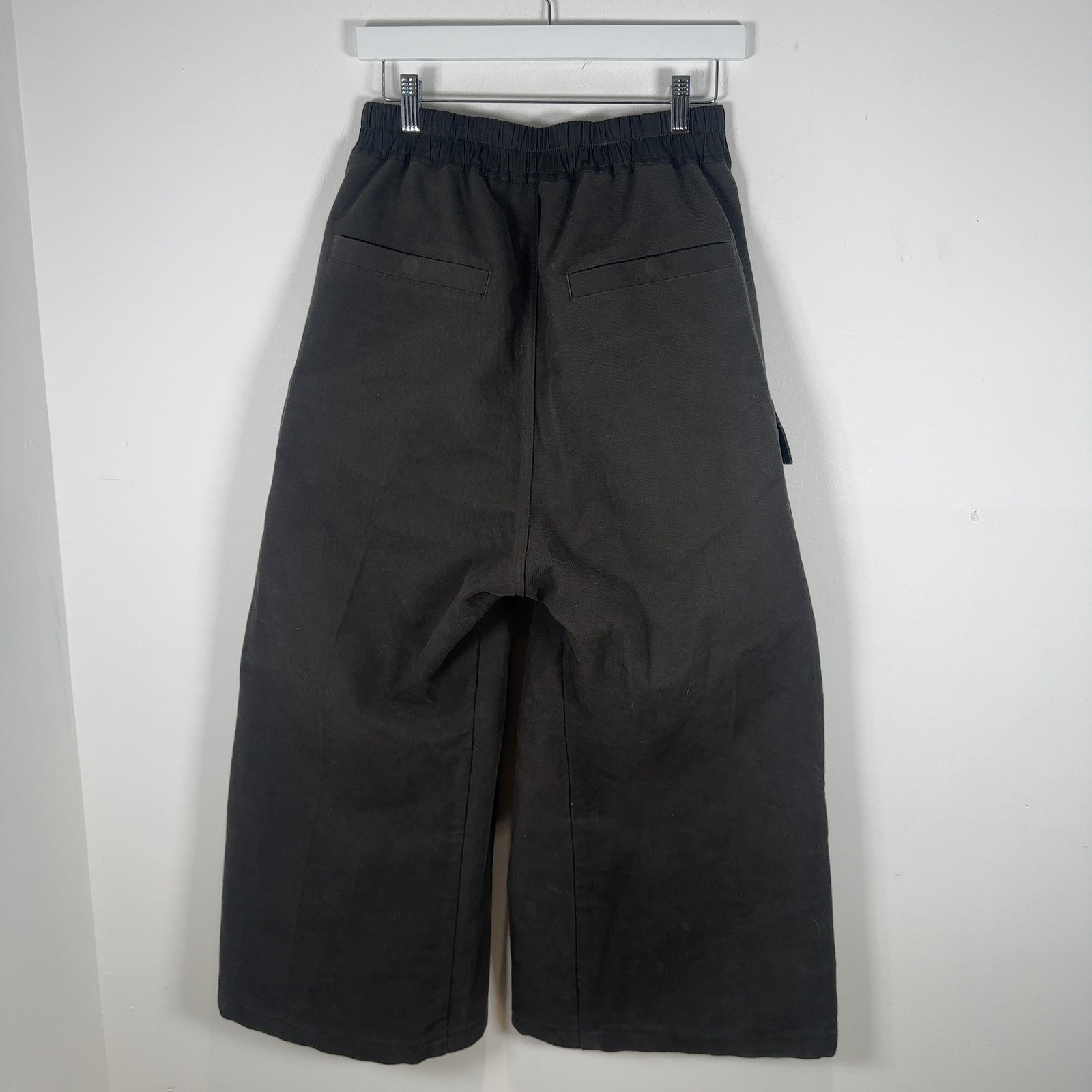 Rick Owens FW24 Porterville Woven Cropped Bela Cargos Size M
