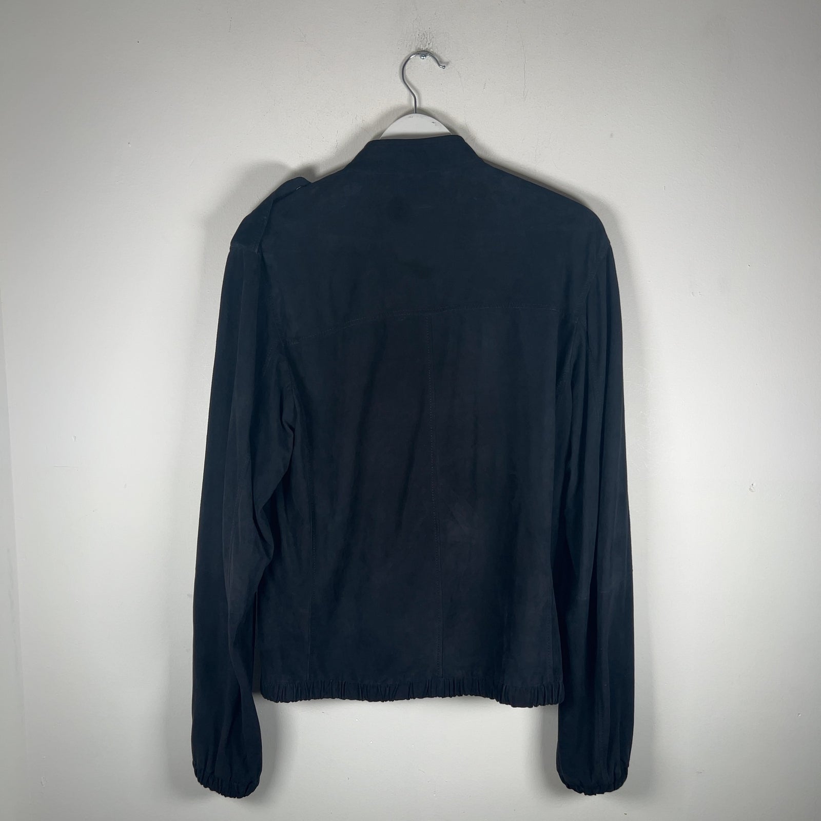Prada FW08 Suede Zip Up Jacket