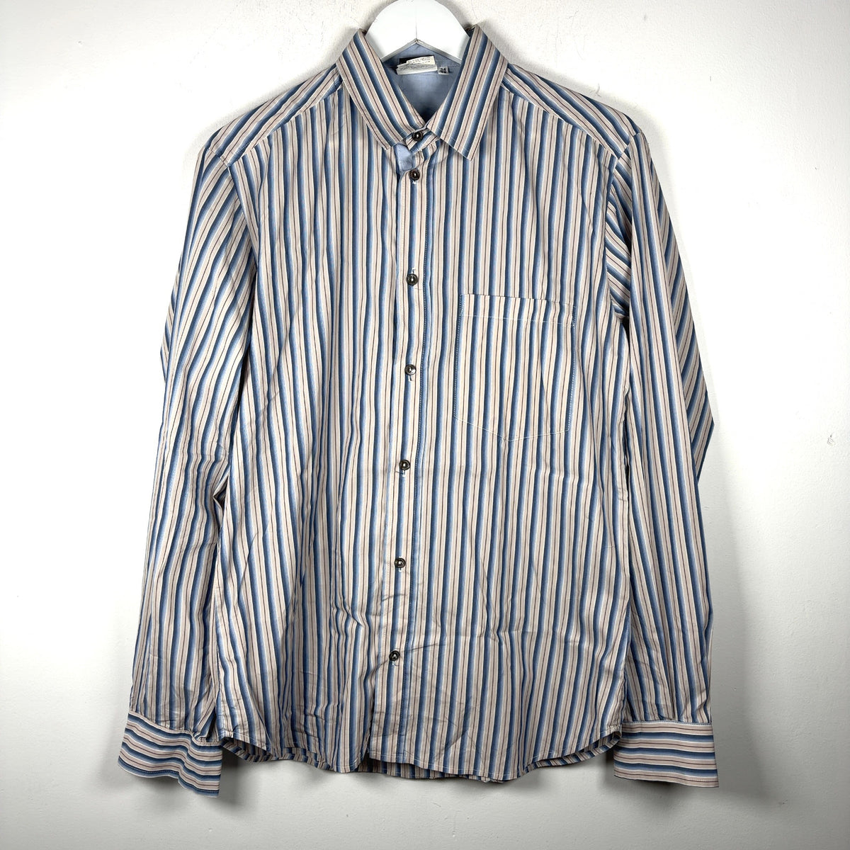 Dolce & Gabbana Striped Pocket Button-Up Shirt