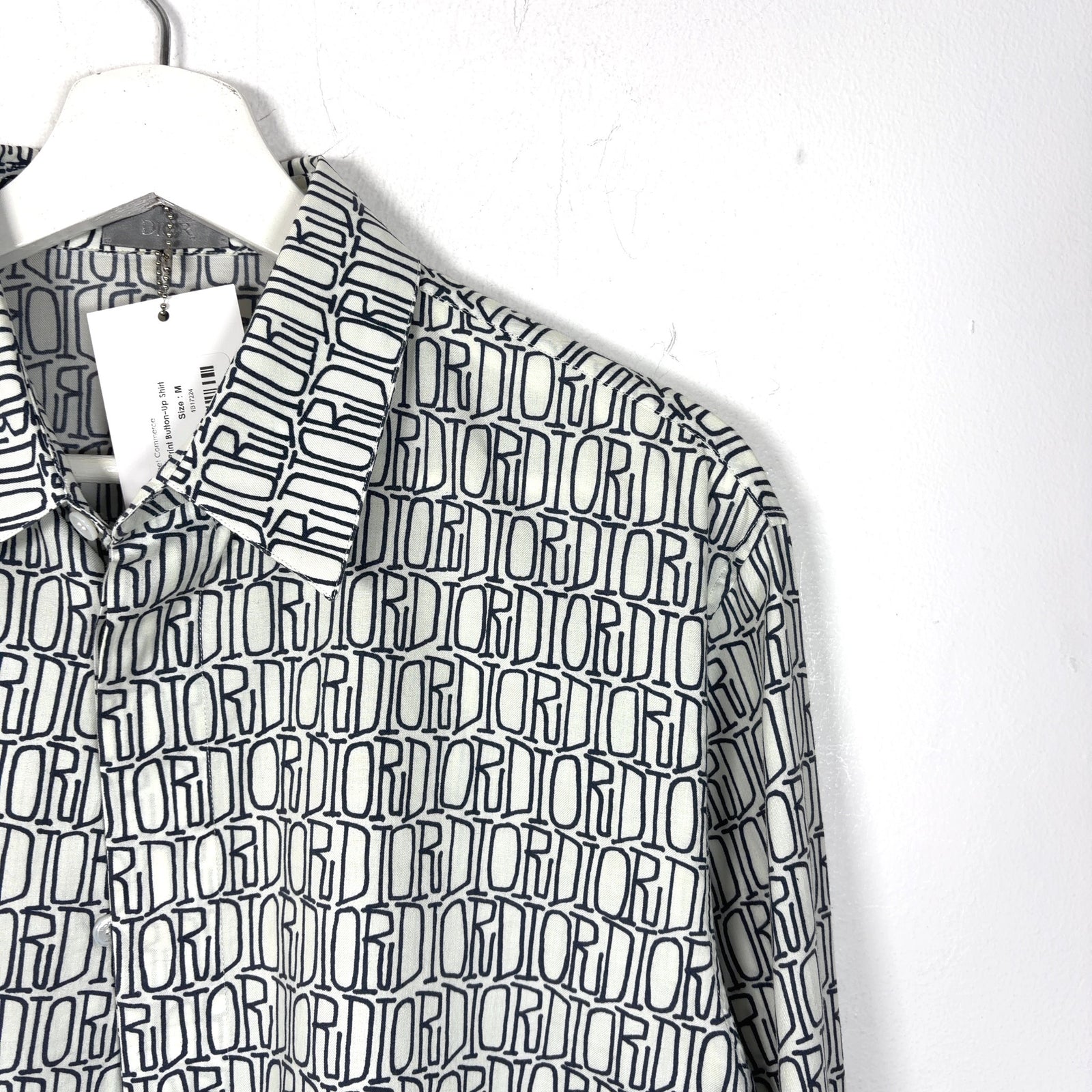 Dior All-Over Print Button-Up Shirt