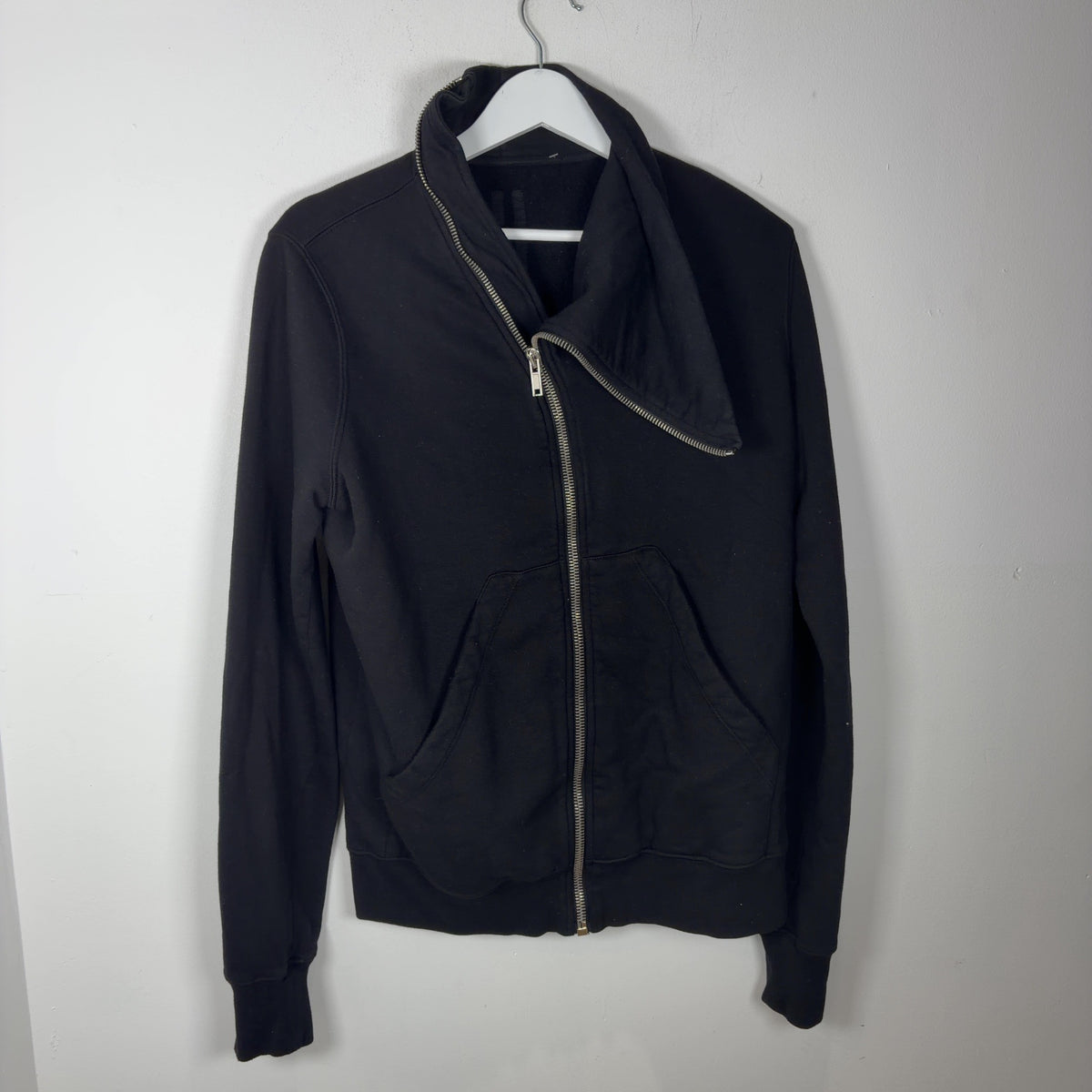 Rick Owens DRKSHDW Asymmetrical Zip Fleece