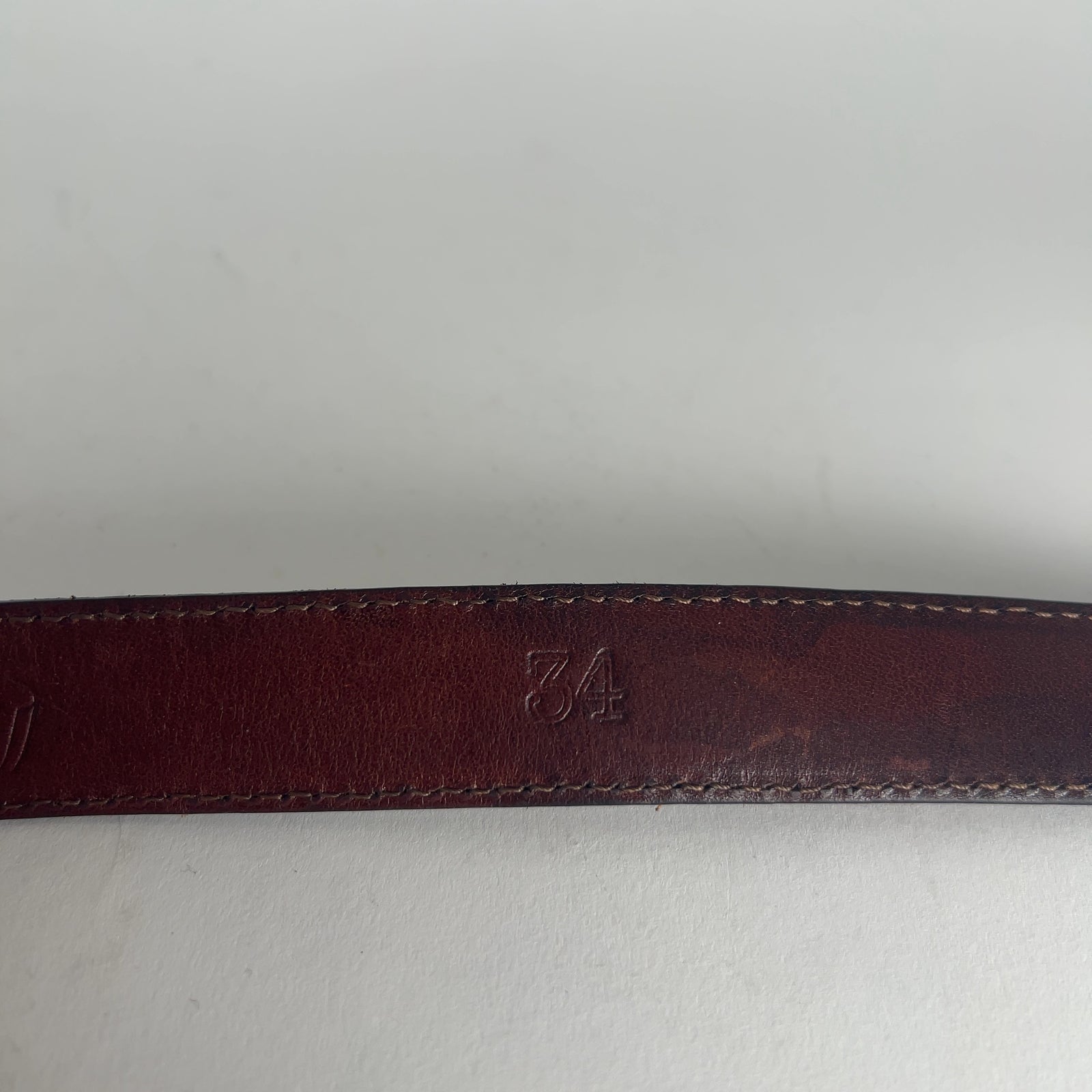 Chrome Hearts 1" Floral Square Belt