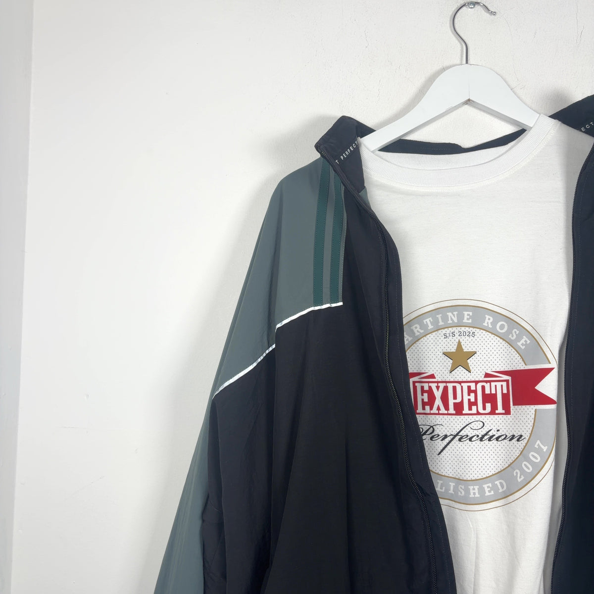 Martine Rose Paneled Nylon Track Light Jacket