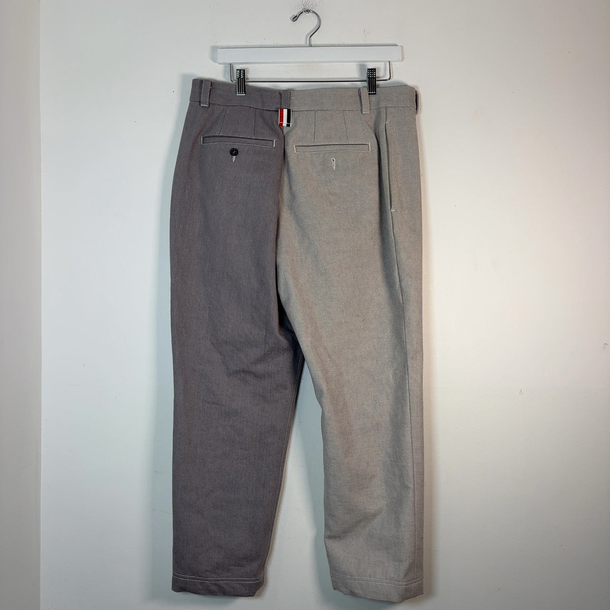 Thom Browne Canvas Straight Leg Pants