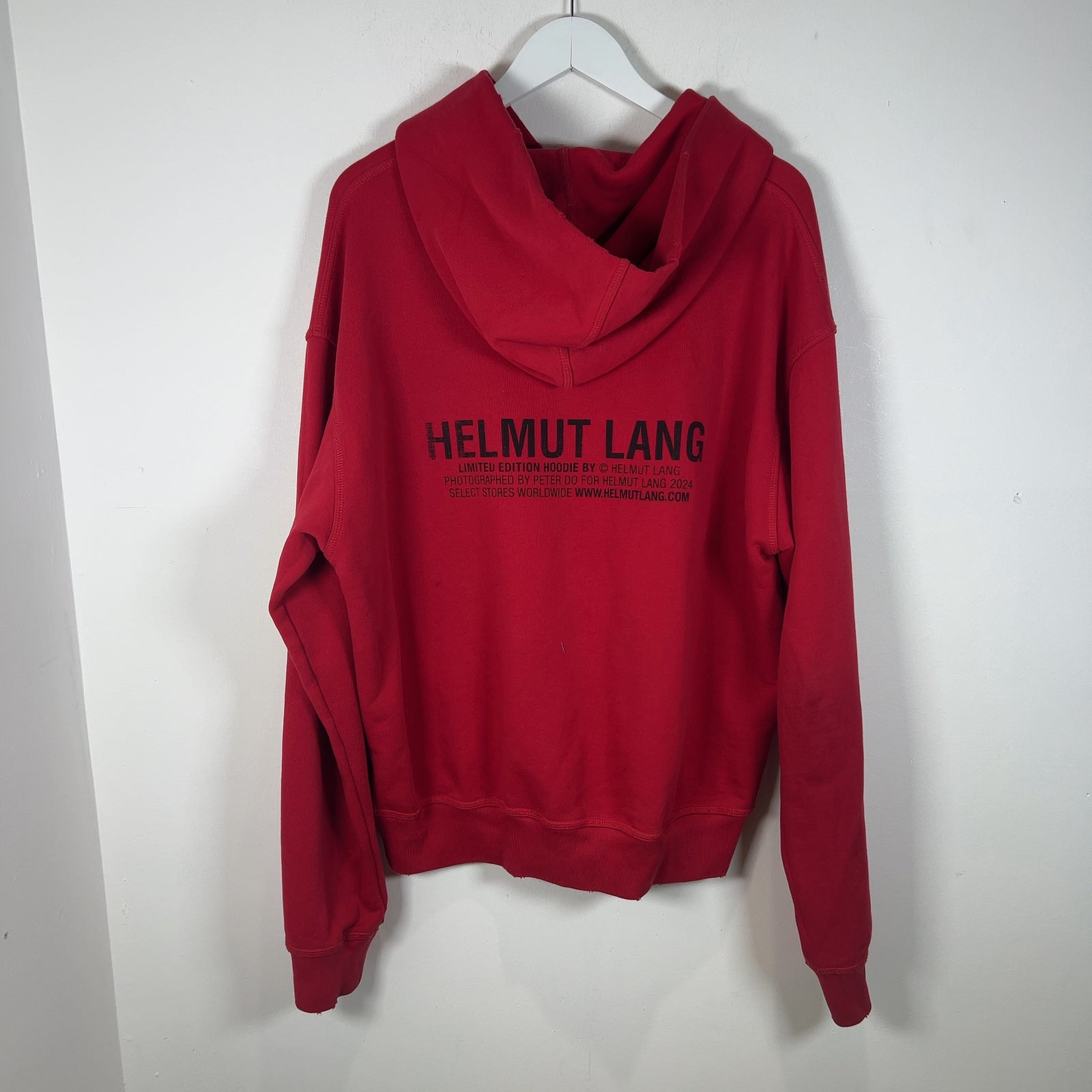 Helmut Lang Peter Do 'Manhattan' Polaroid Hoodie