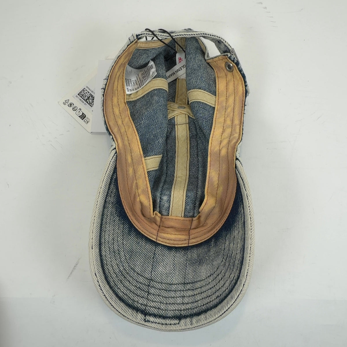 H&M Glenn Martens Denim Logo Cap