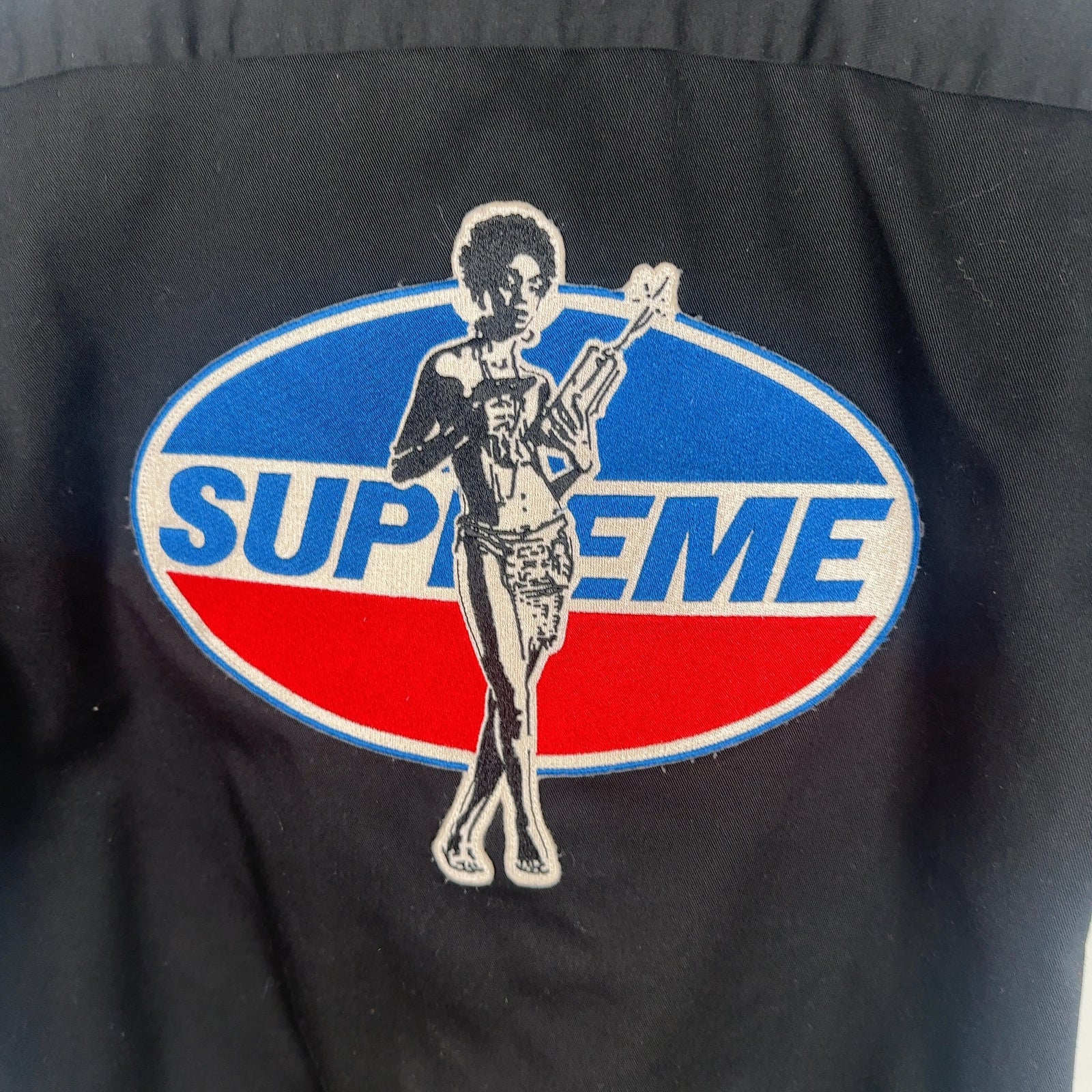 Supreme x Hysteric Glamour Black 'Hell' Button-Up Shirt Size L