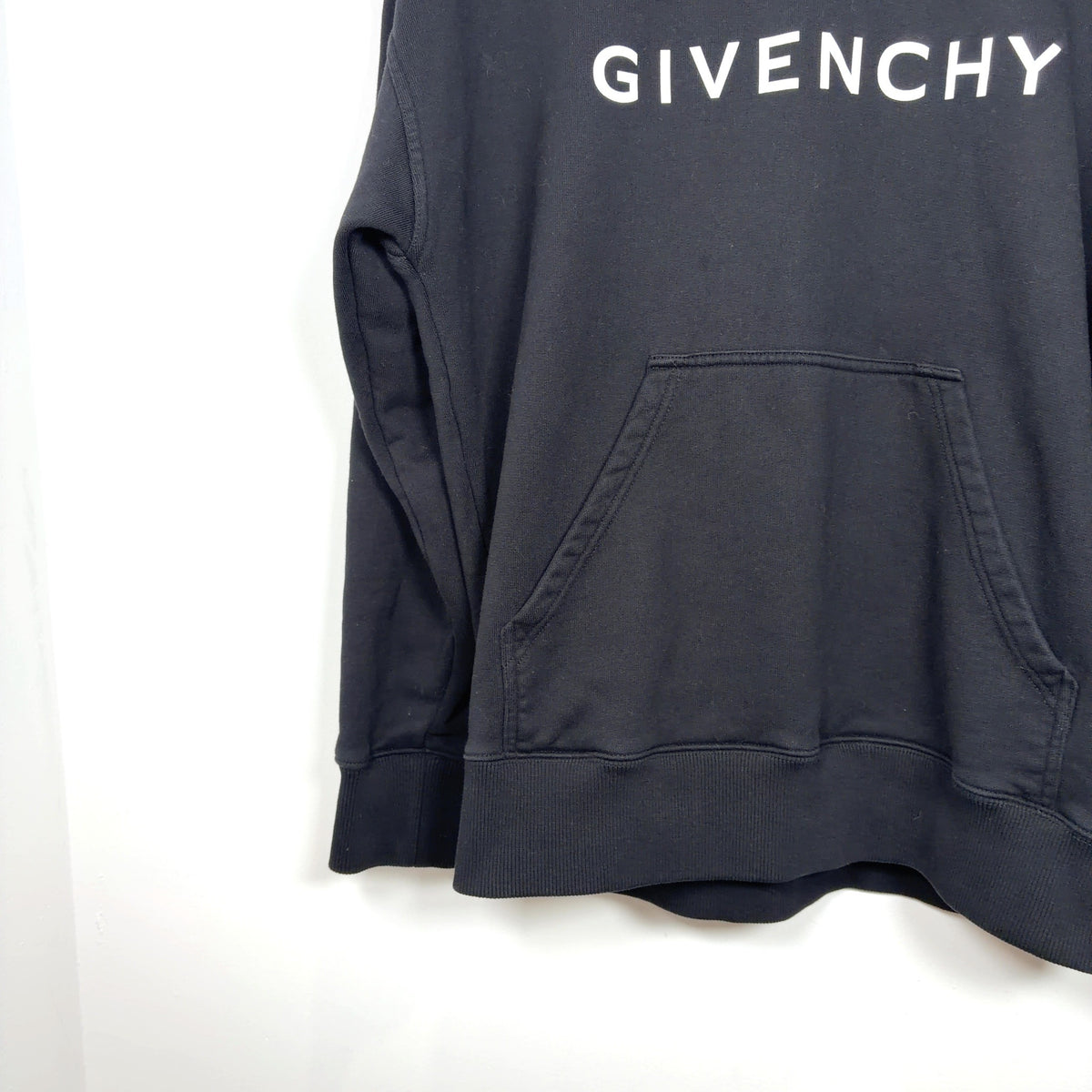 Givenchy Graphic Logo Pull-Over Hoodie