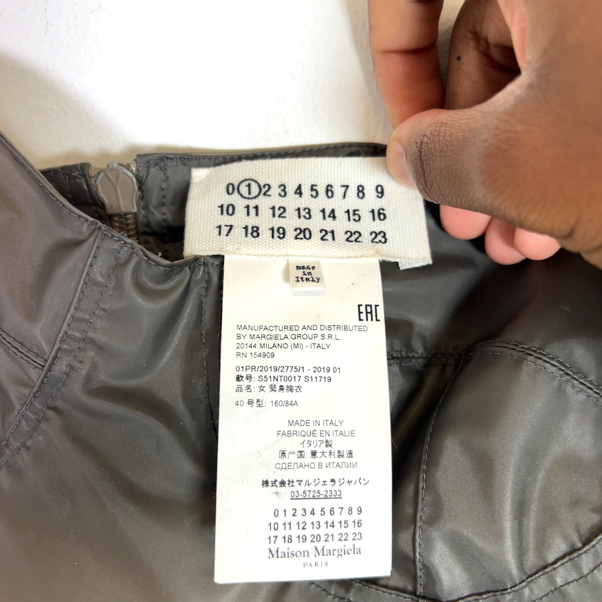 Maison Margiela Bustier Crop Top