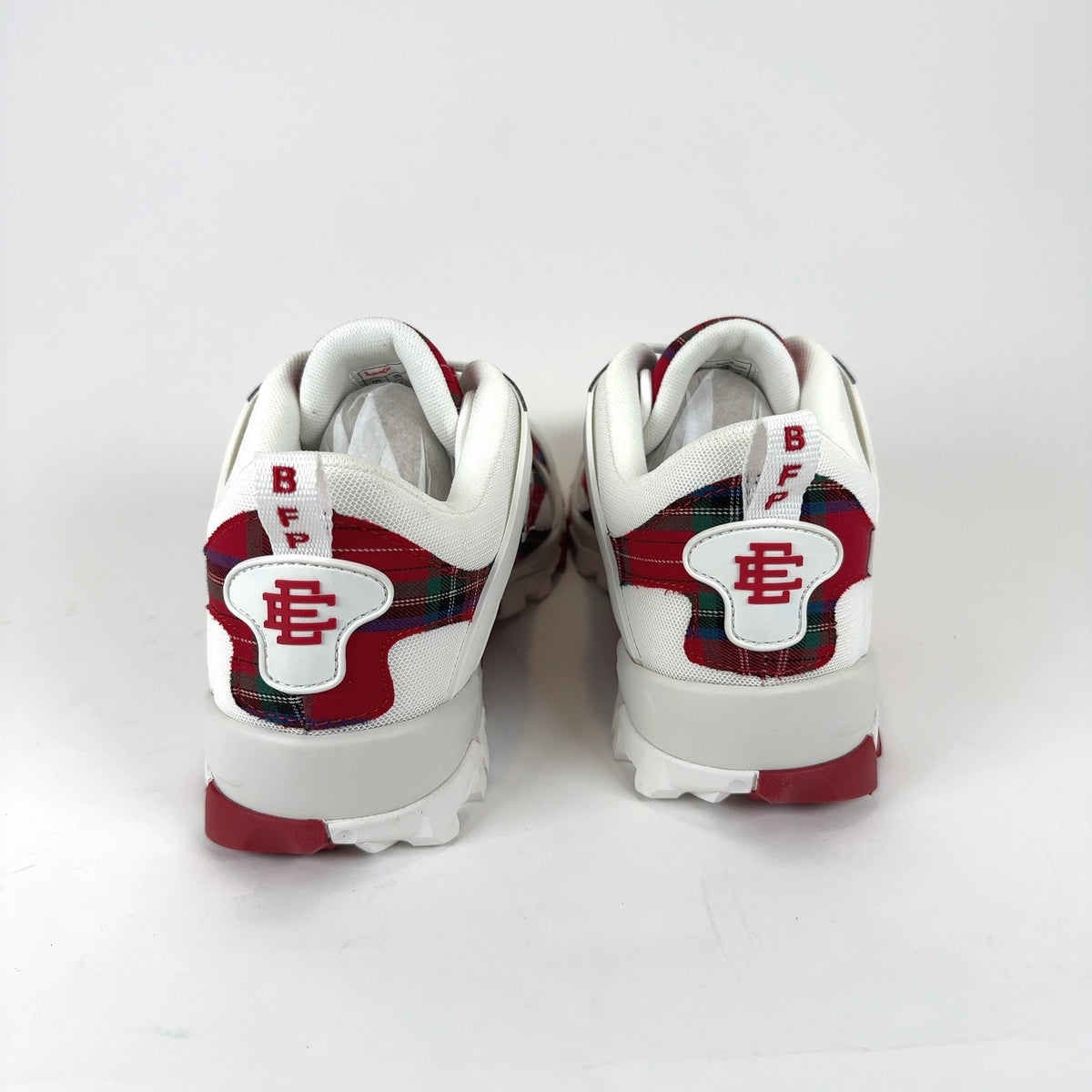 Sicko x Eric Emanuel ‘Born From Pain’ Plaid Hiking Sneakers