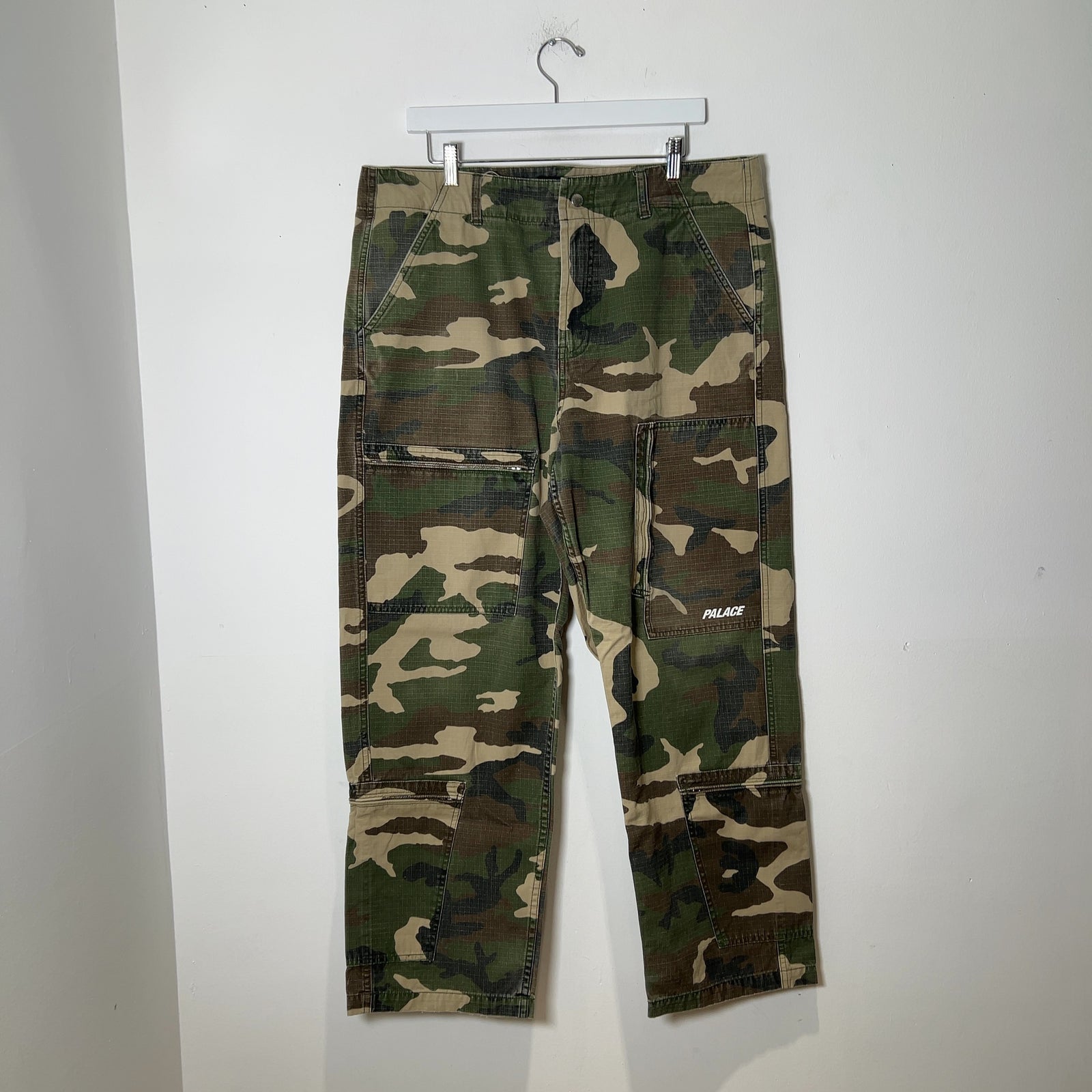 Palace Ripstop Camo Cargo Pants Size 34