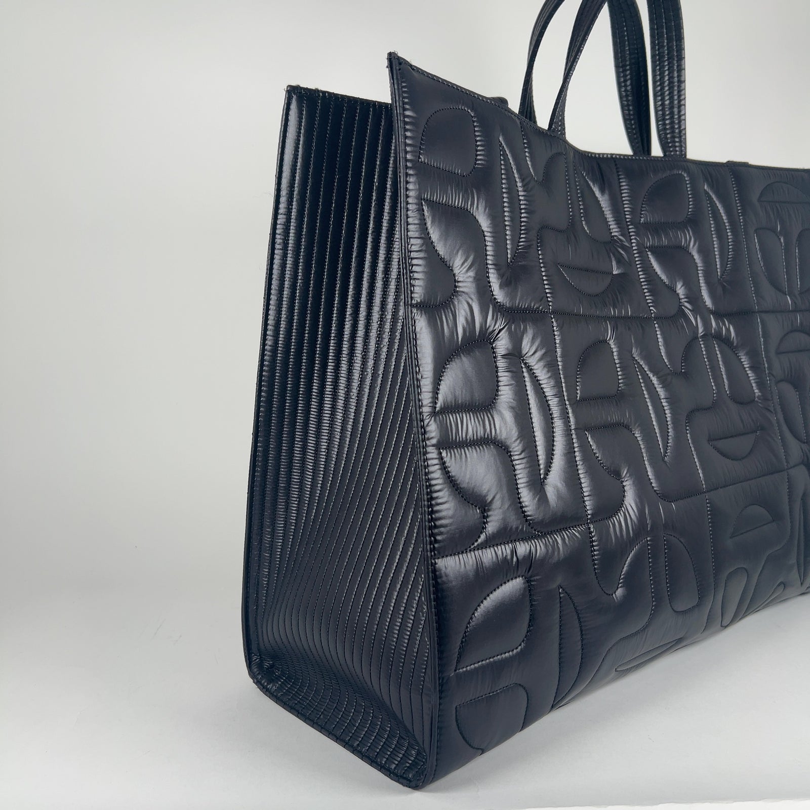 Telfar x Moose Knuckle Puffer Logo Tote Bag