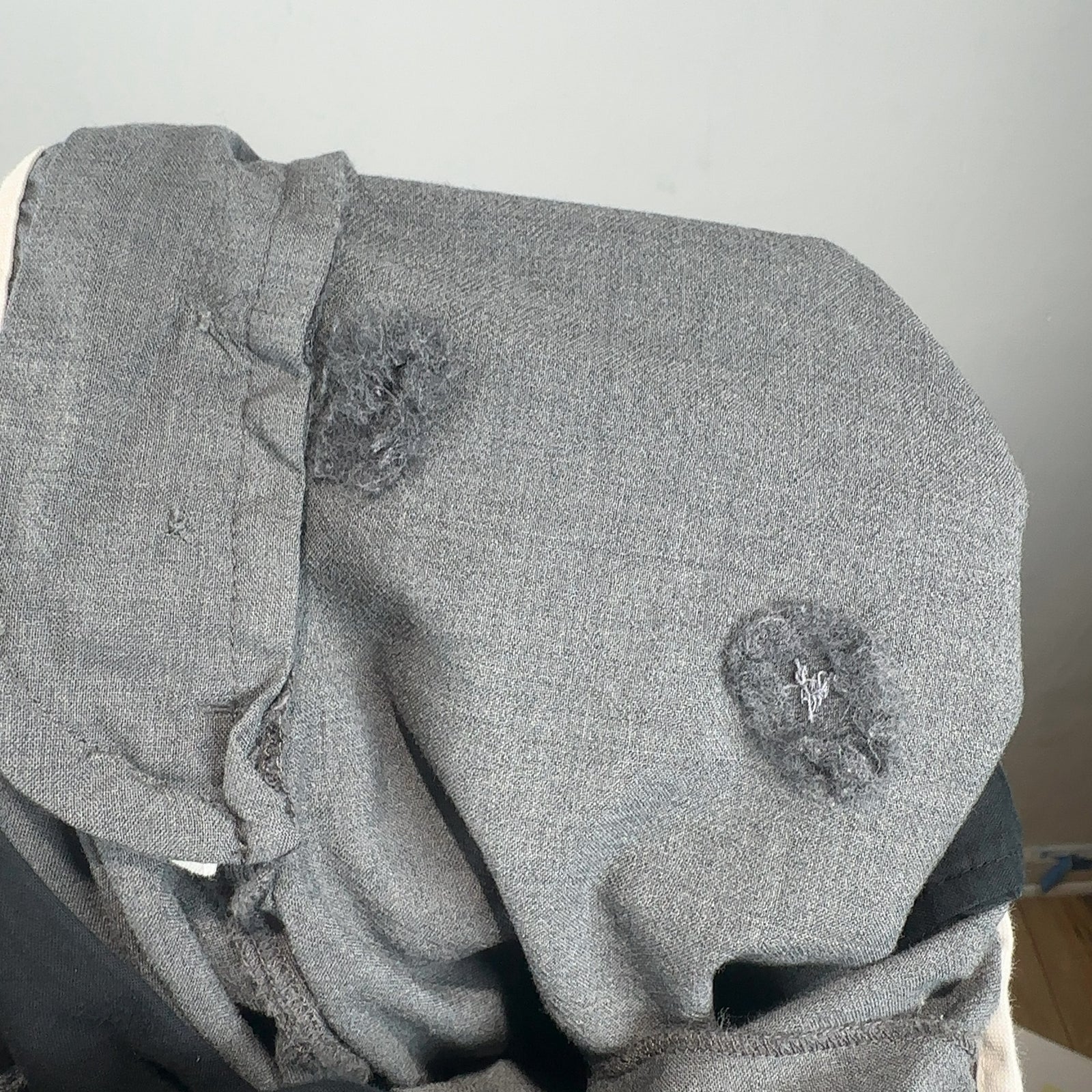 Thom Browne Woostered Woven Wool 4-Bar Pants