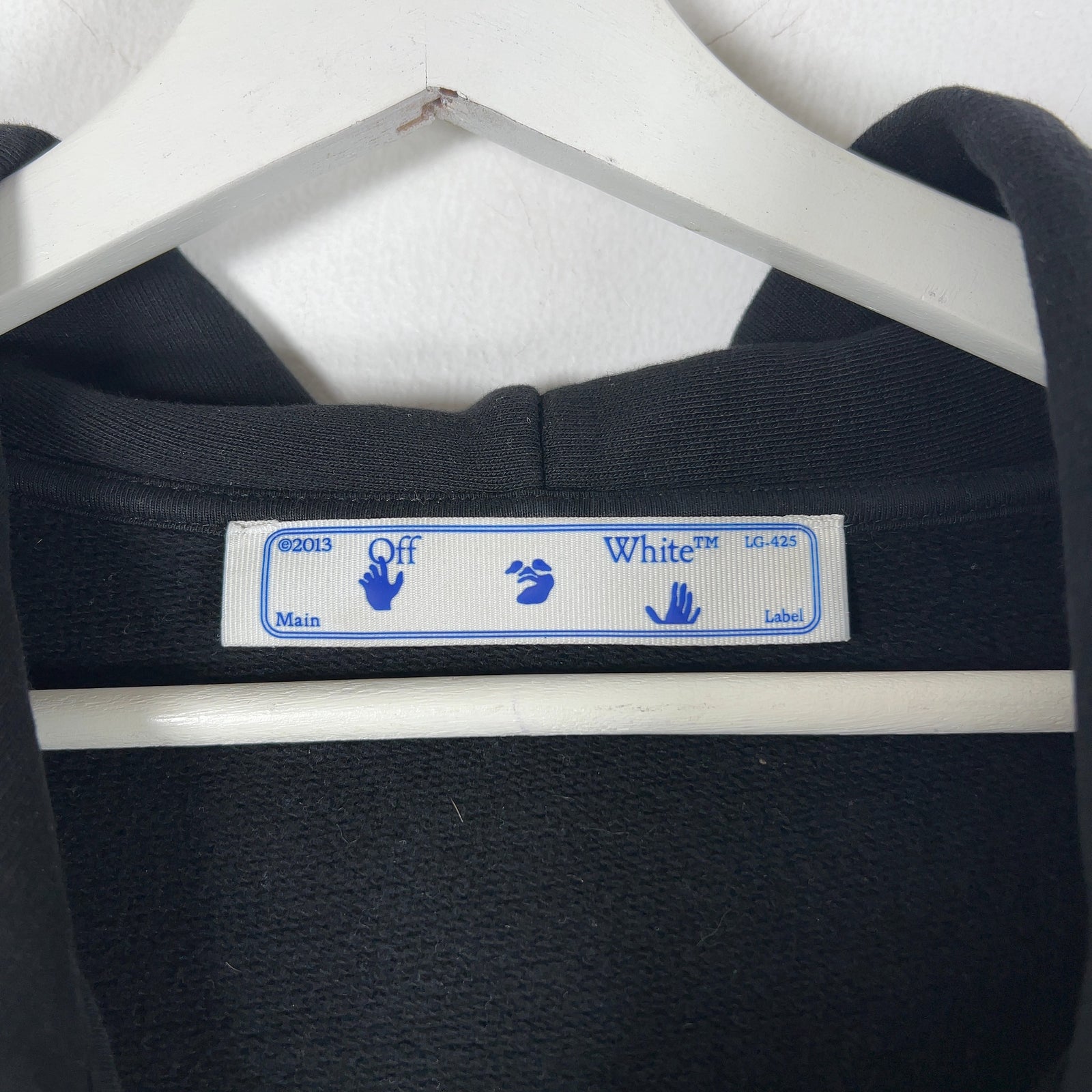 Off-White 'Marker' Arrow Zip-Up Hoodie