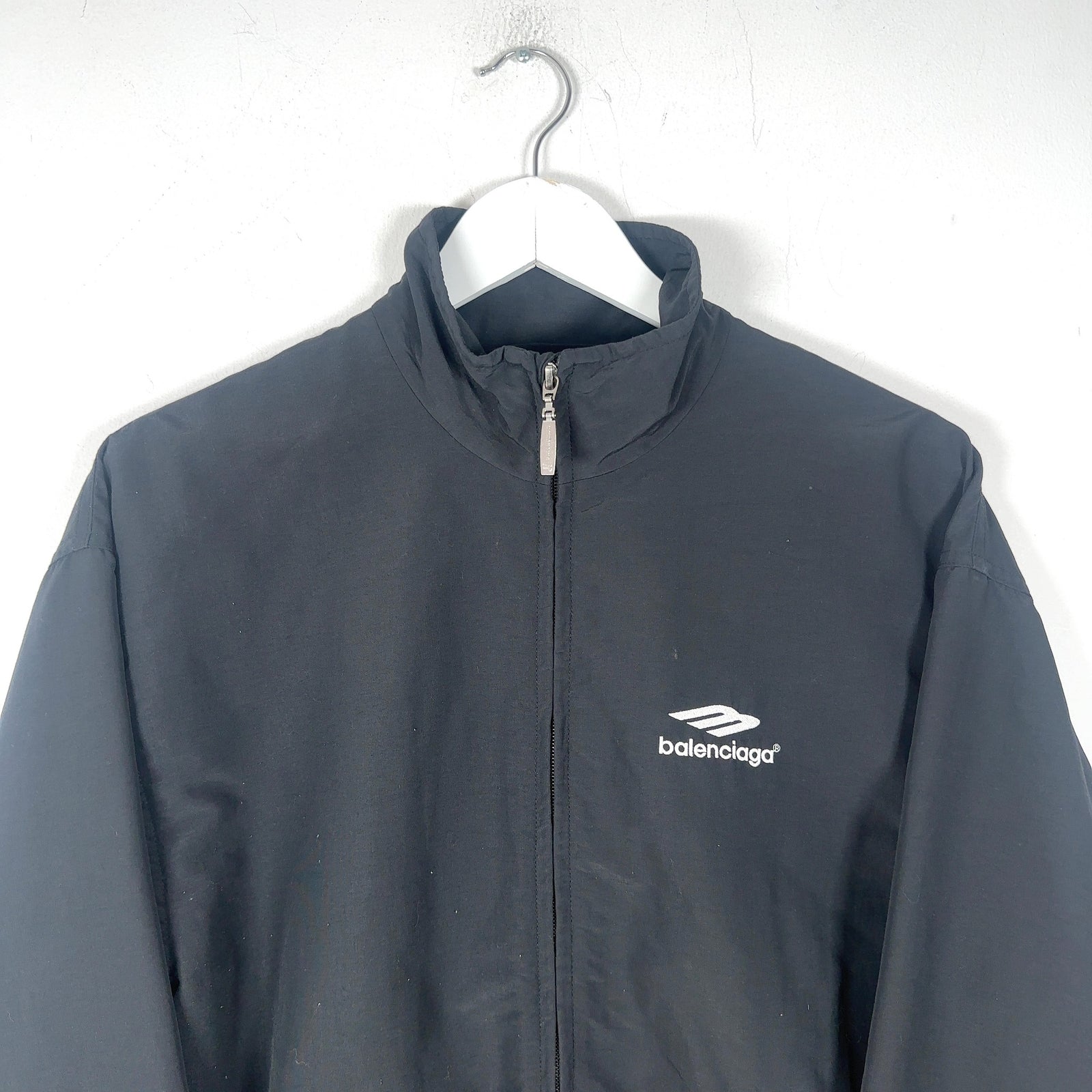 Balenciaga '3B' Sports Icon Nylon Track Jacket