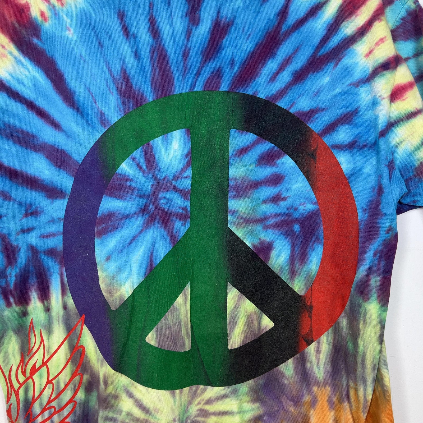 Gallery Dept 'Freak Show' Graphic Tye Dye T-Shirt