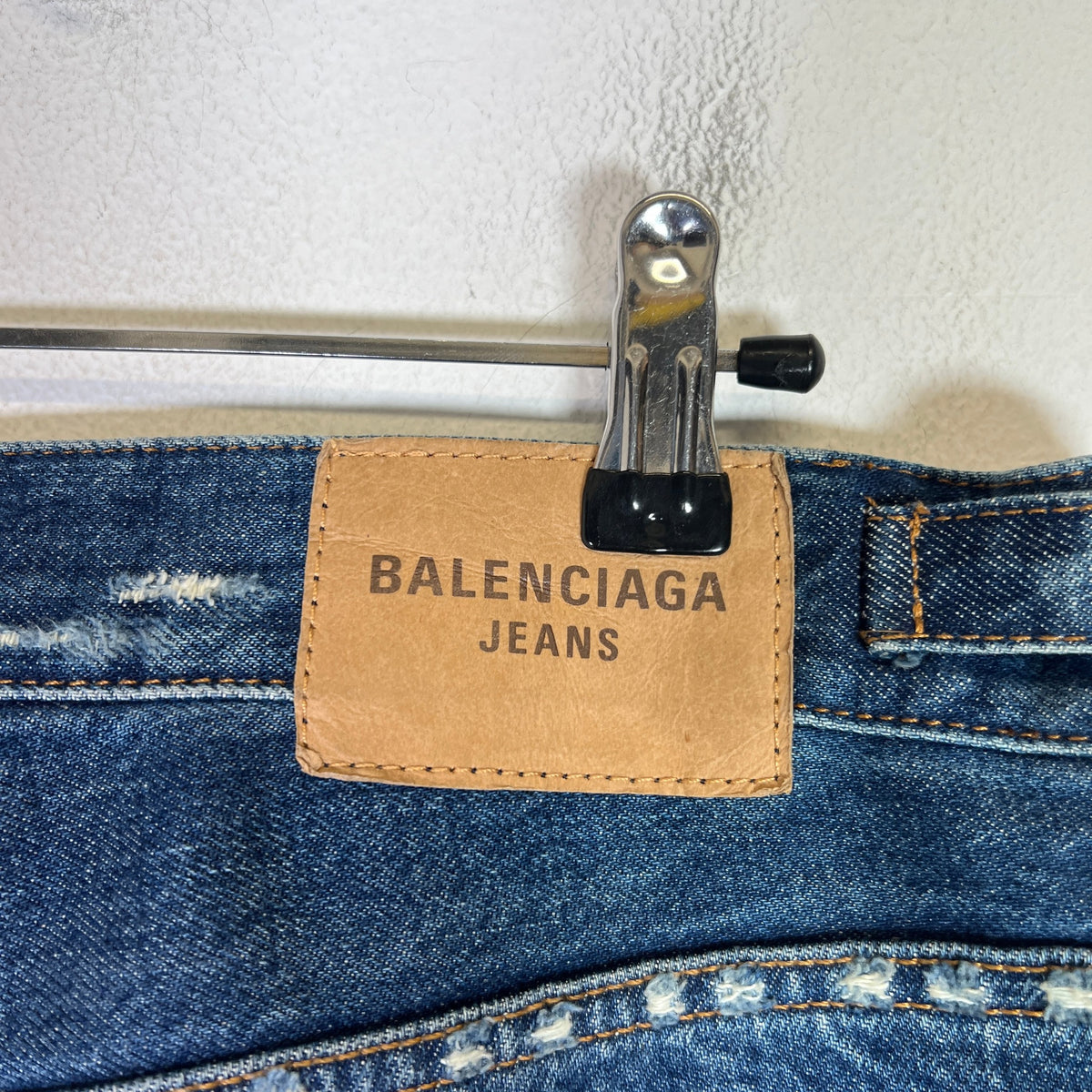 Balenciaga AW21 Scribble Denim Jeans